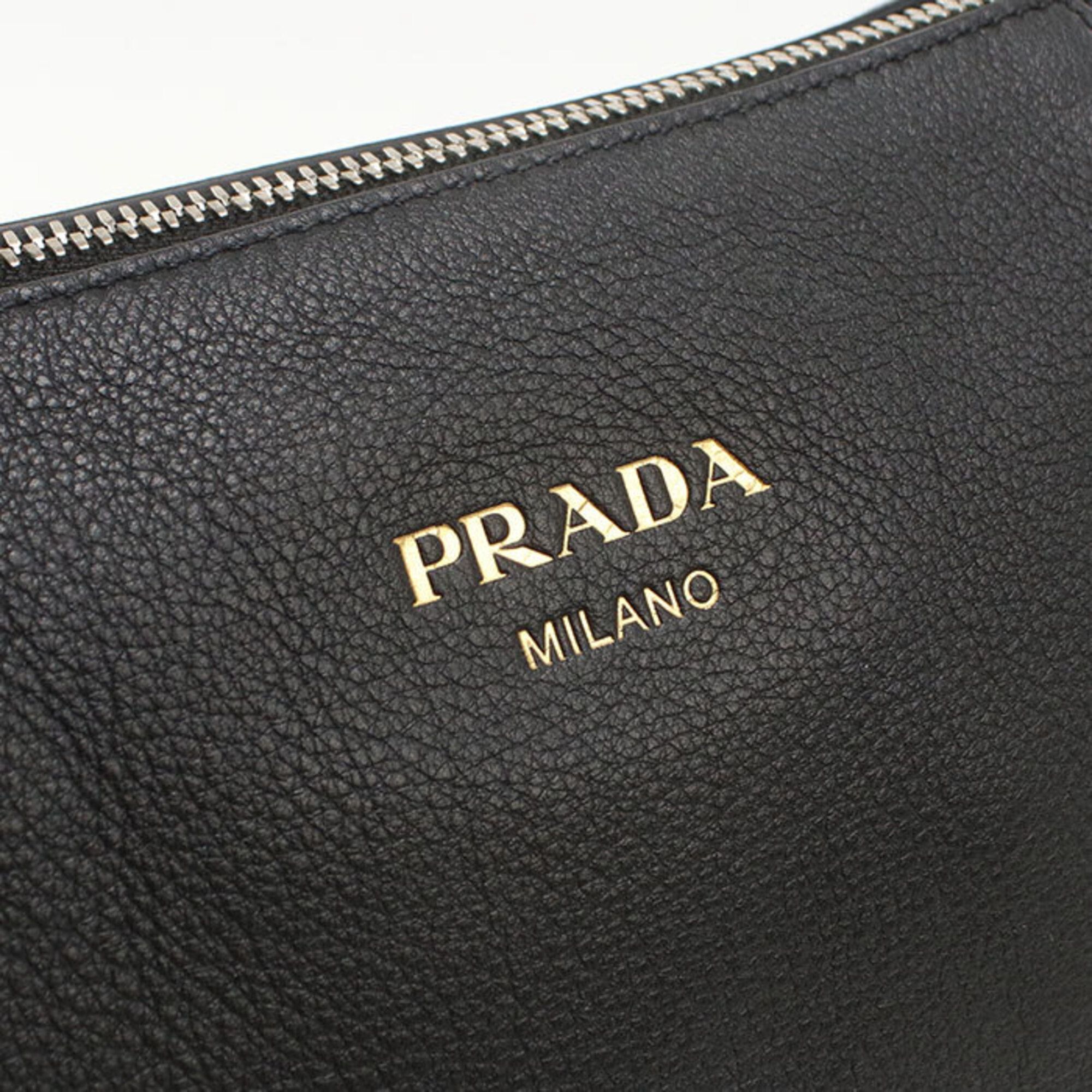 Leather Shoulder Bag (Pre-Owned) - Prada - Modalova