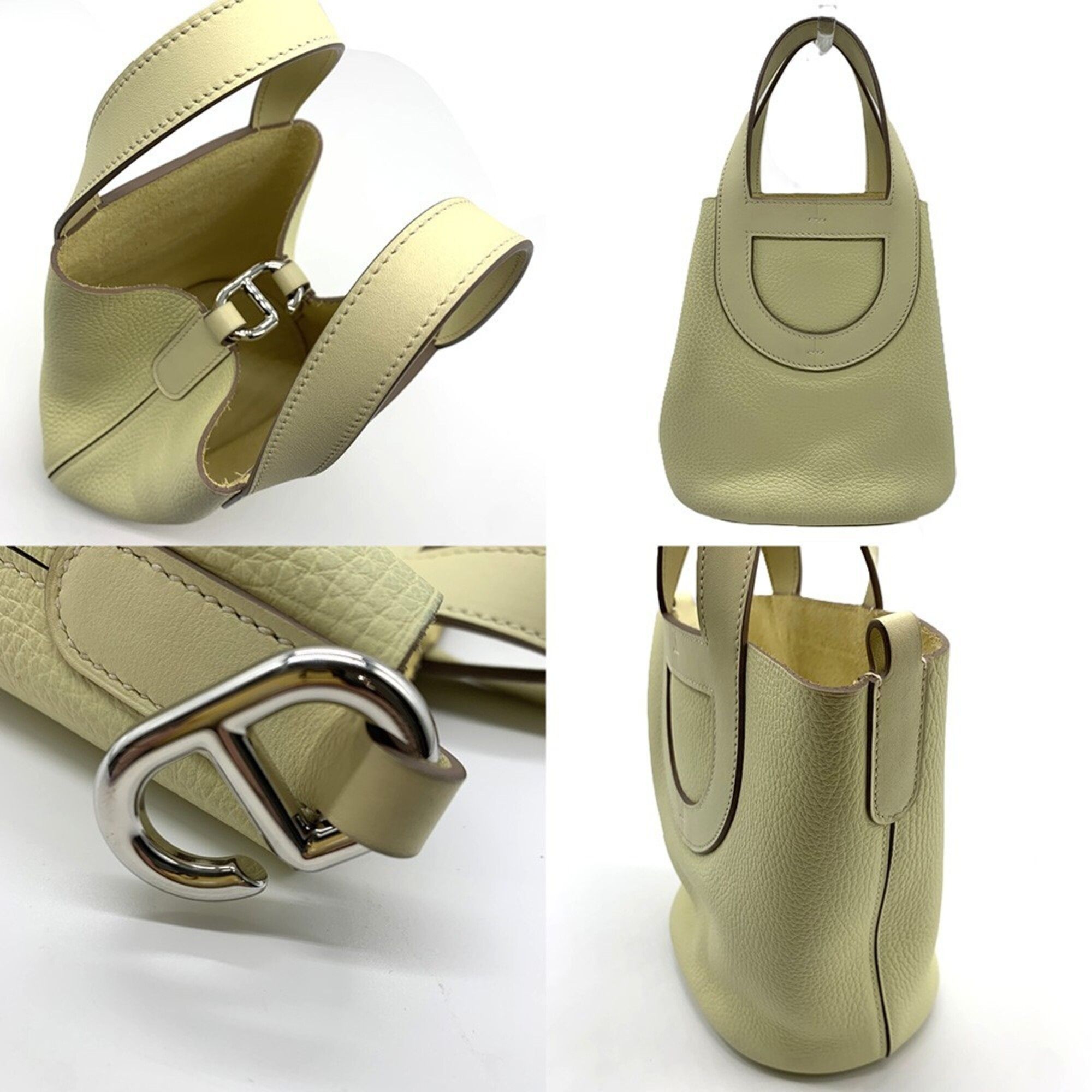 Taurillon Clemence Leather Handbag (Pre-Owned) - Hermes - Modalova