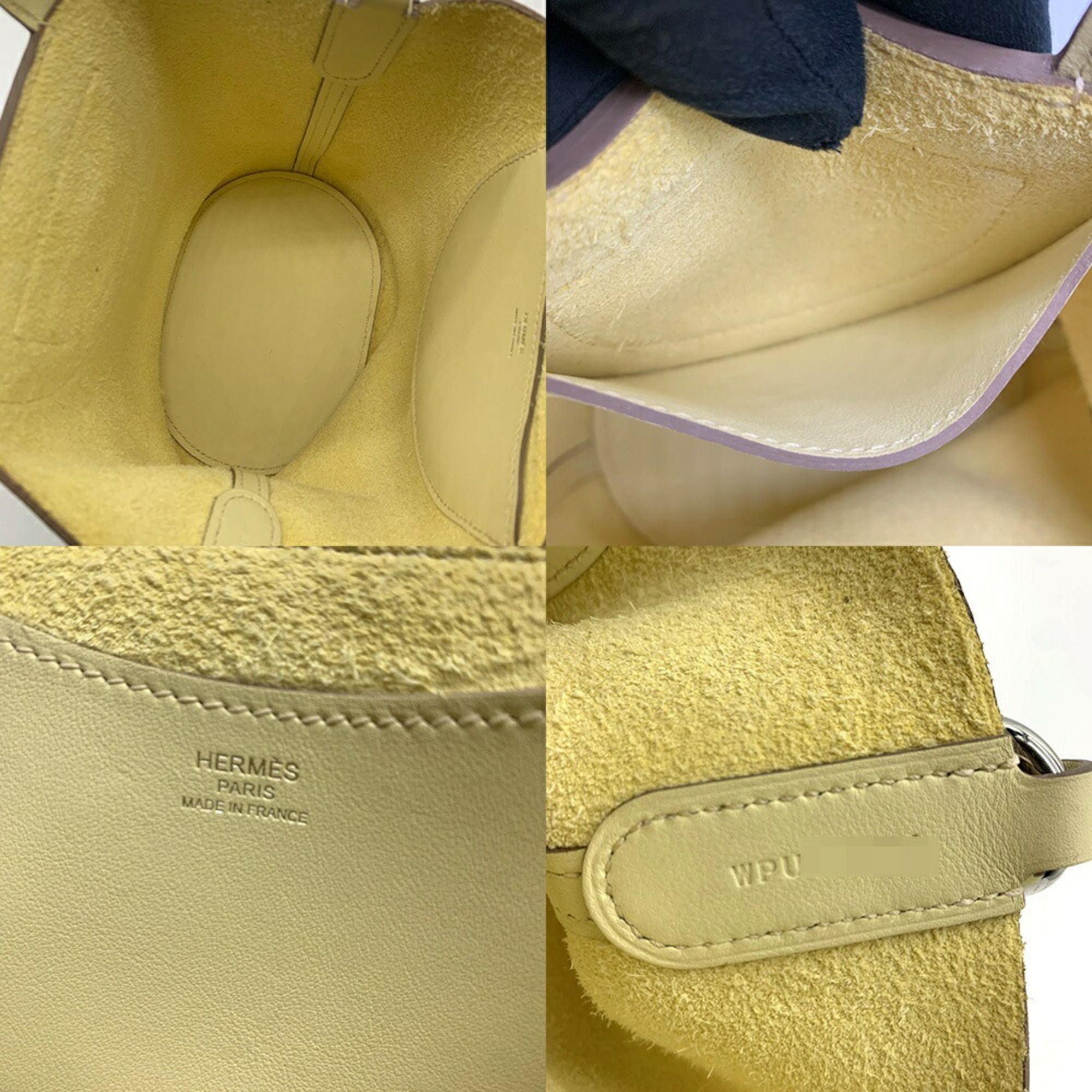 Taurillon Clemence Leather Handbag (Pre-Owned) - Hermes - Modalova