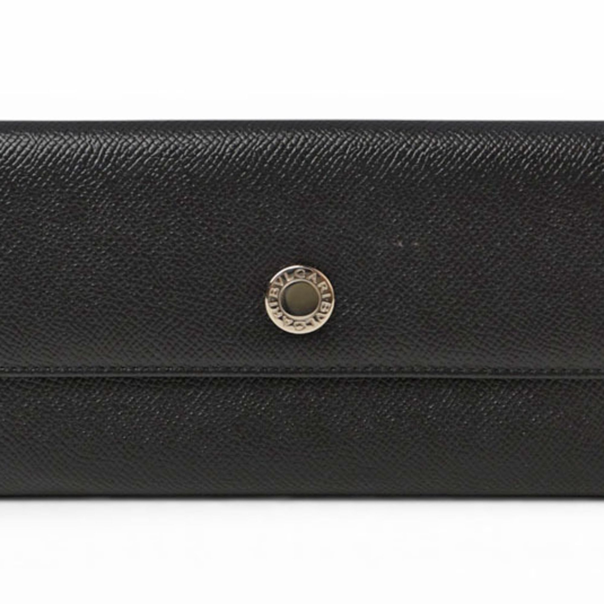 Leather Long Wallet (Bi-Fold) (Pre-Owned) - Bvlgari - Modalova