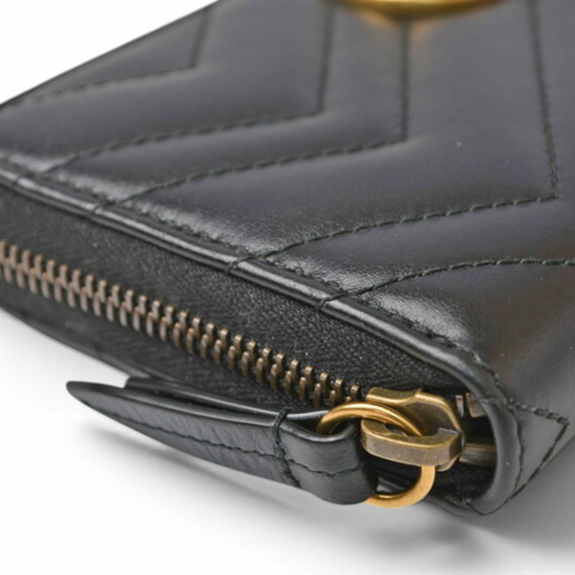 Leather Long Wallet (Bi-Fold) (Pre-Owned) - Gucci - Modalova