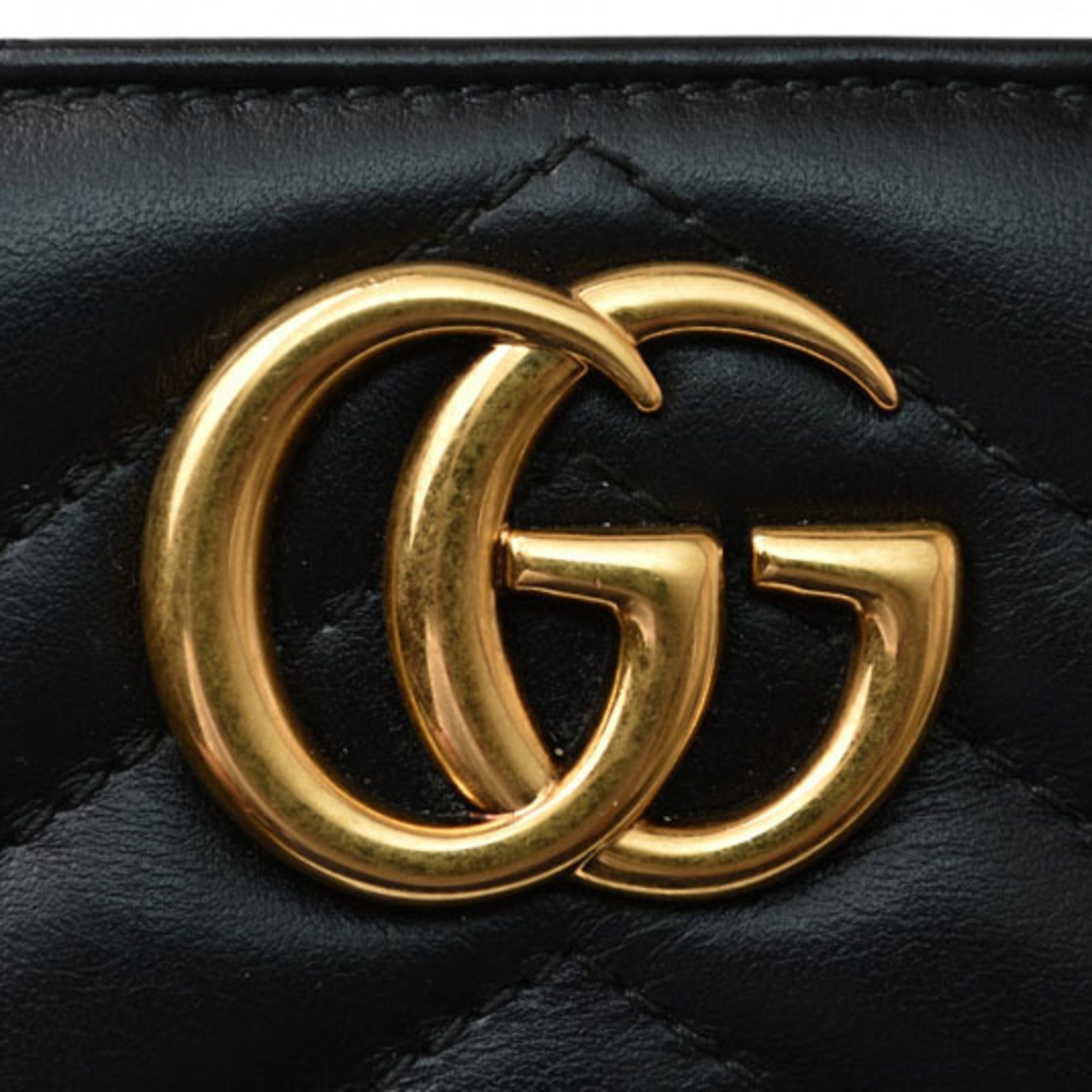 Leather Long Wallet (Bi-Fold) (Pre-Owned) - Gucci - Modalova