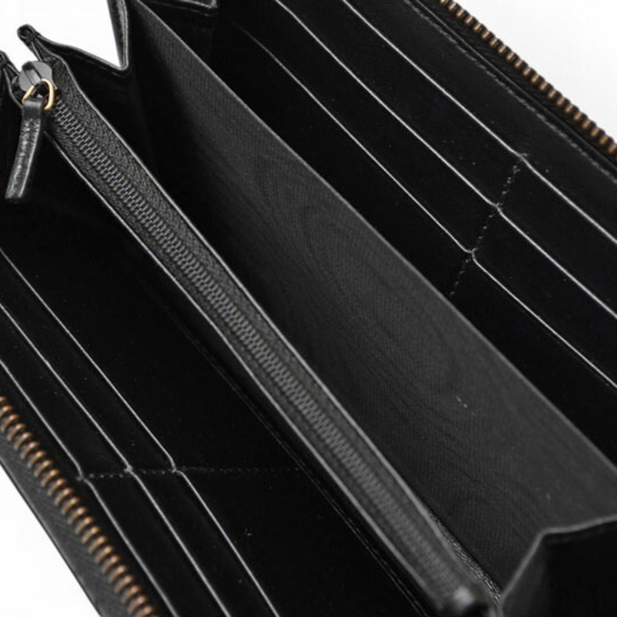 Leather Long Wallet (Bi-Fold) (Pre-Owned) - Gucci - Modalova