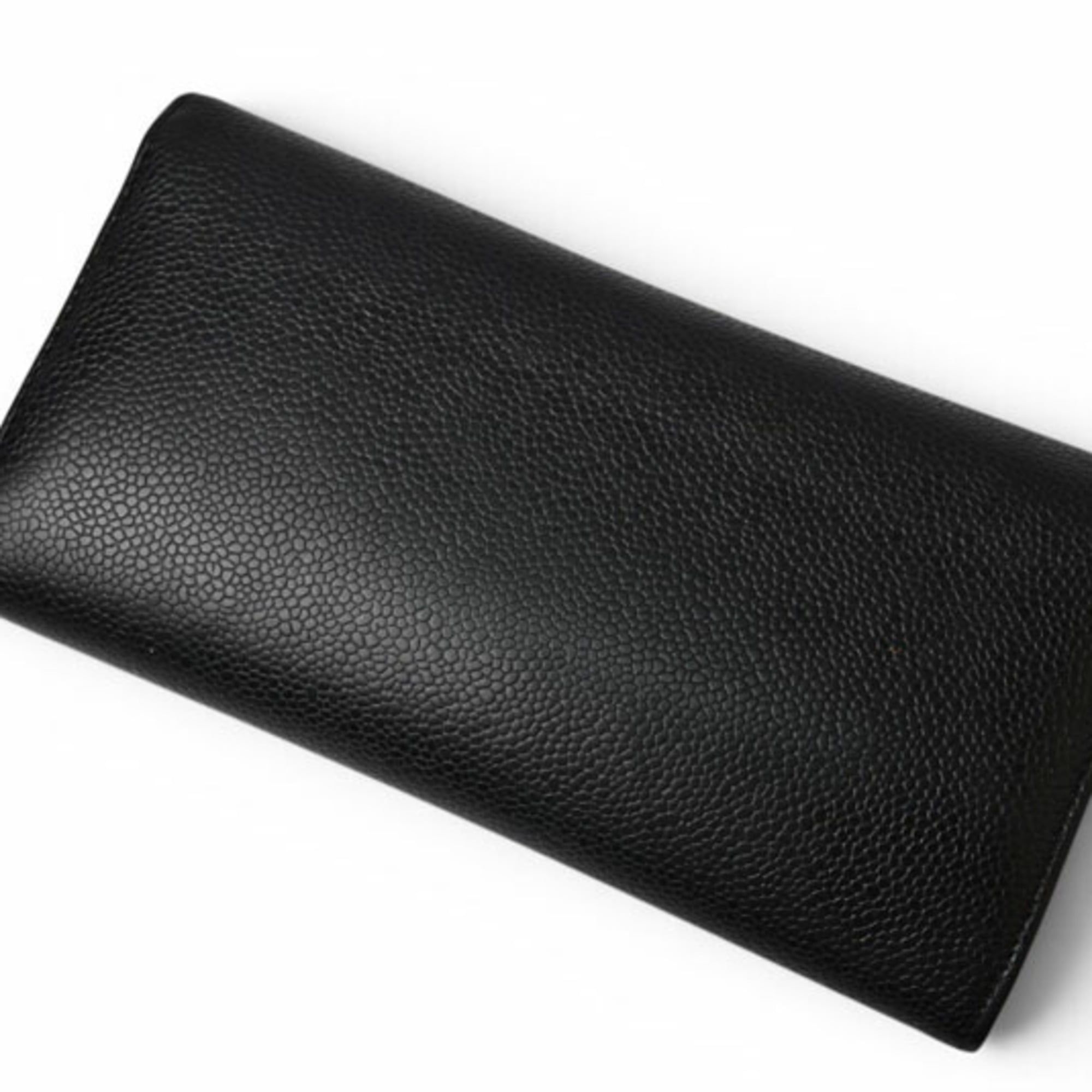 Leather Long Wallet (Bi-Fold) (Pre-Owned) - Chanel - Modalova