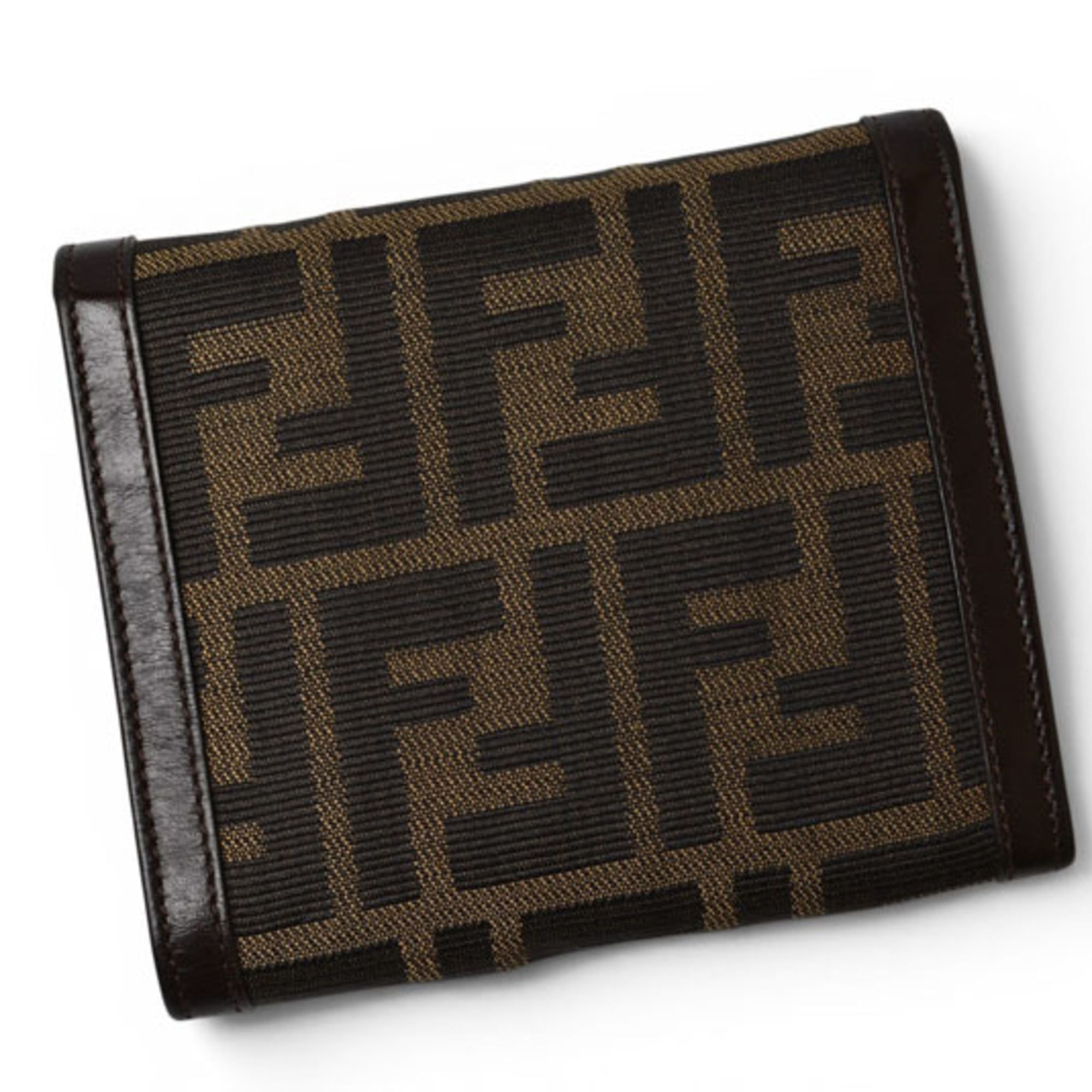 Zucca Canvas Wallet (Bi-Fold) (Pre-Owned) - Fendi - Modalova