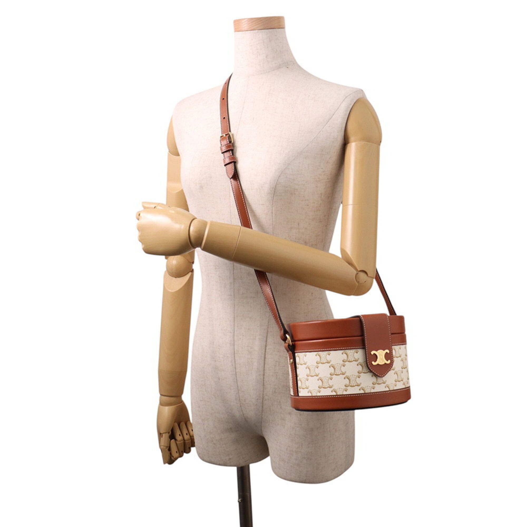 Leather Pvc Handbag Shoulder Bag (Pre-Owned) - Celine - Modalova
