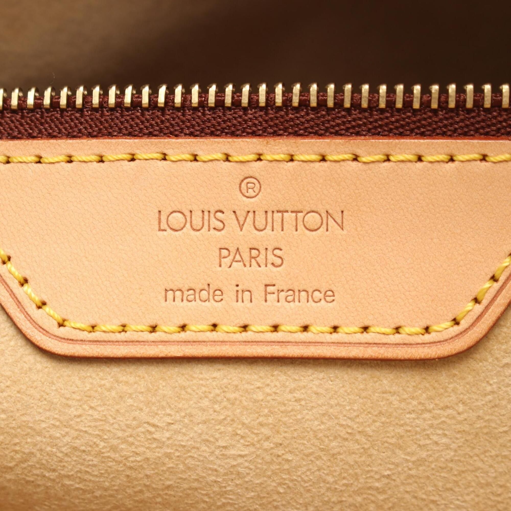 Coated Canvas Leather Handbag Shoulder Bag (Pre-Owned) - Louis Vuitton - Modalova