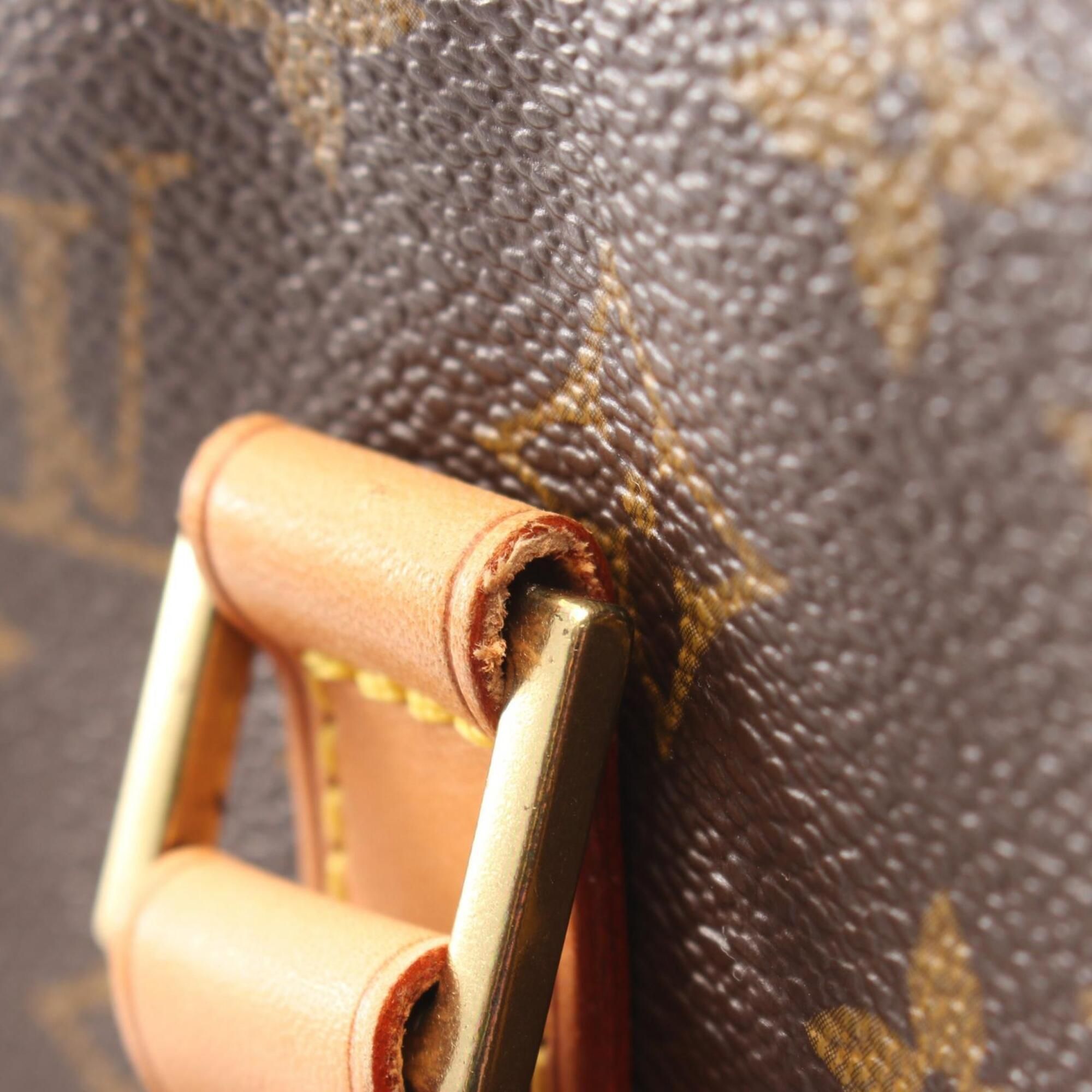 Coated Canvas Leather Handbag Shoulder Bag (Pre-Owned) - Louis Vuitton - Modalova