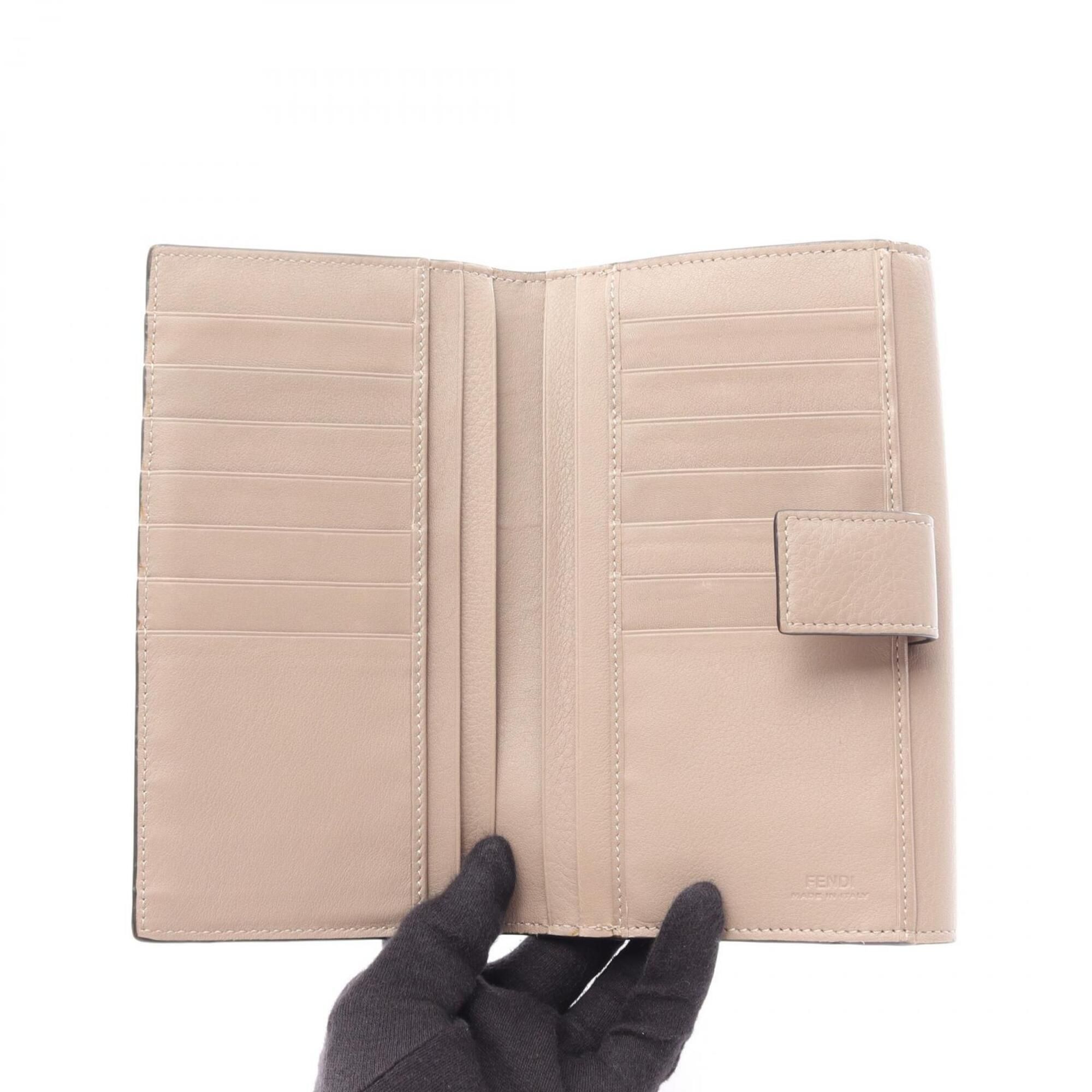 Leather Long Wallet (Bi-Fold) (Pre-Owned) - Fendi - Modalova