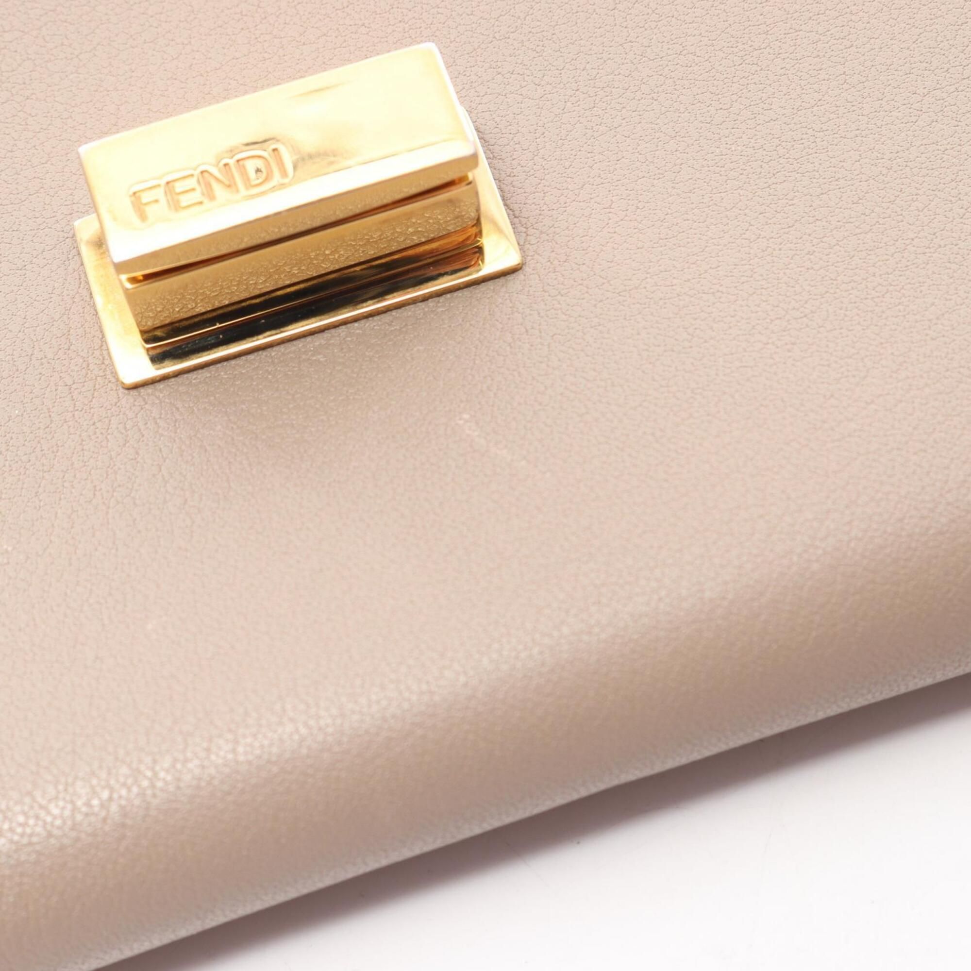 Leather Long Wallet (Bi-Fold) (Pre-Owned) - Fendi - Modalova