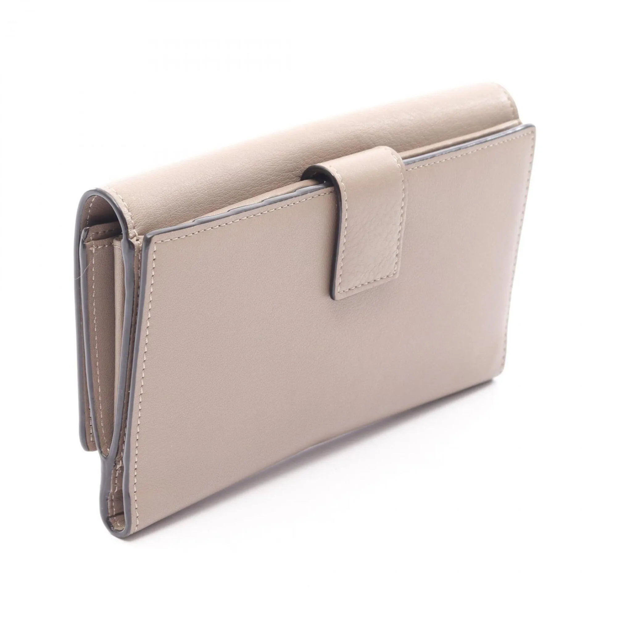 Leather Long Wallet (Bi-Fold) (Pre-Owned) - Fendi - Modalova
