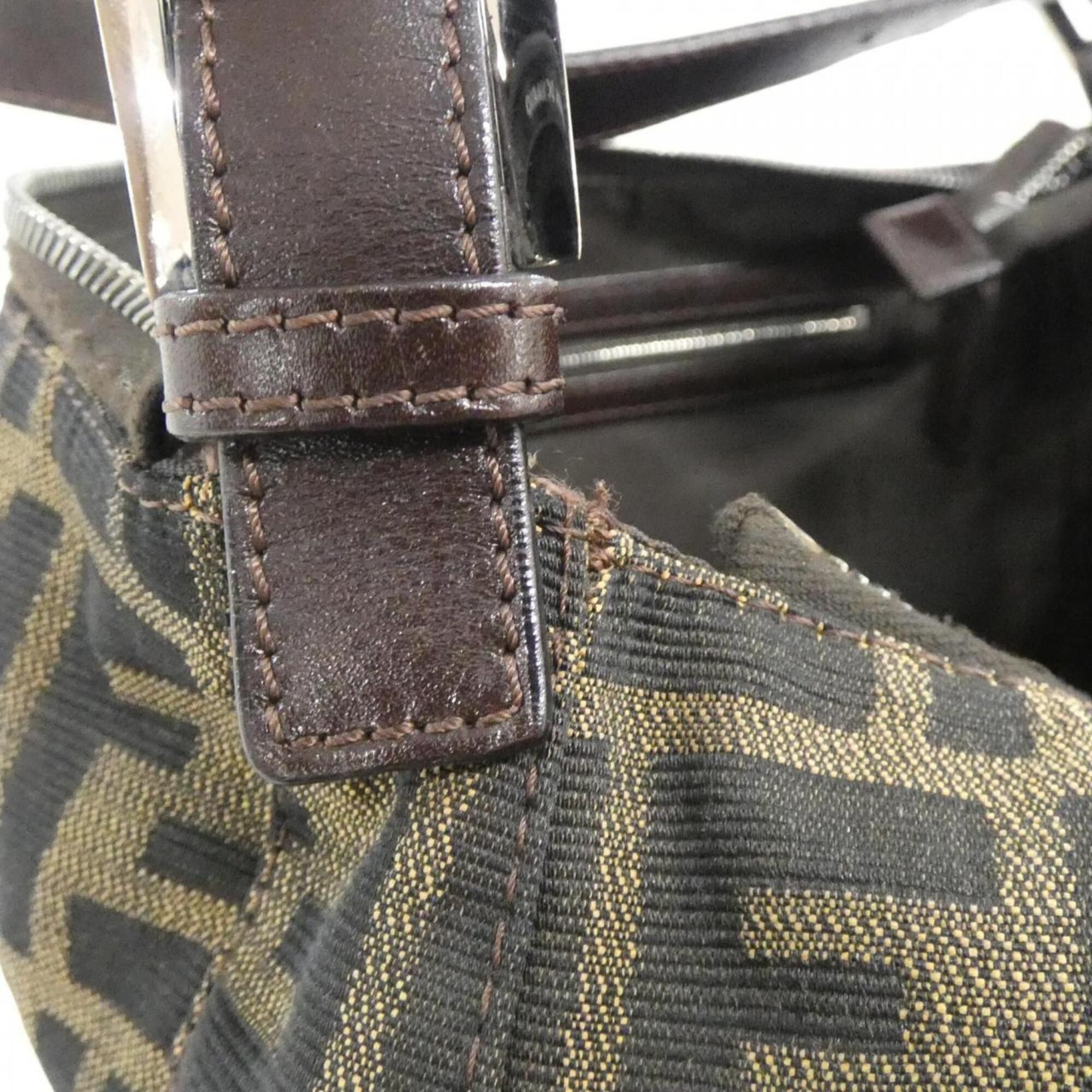 Canvas Shoulder Bag (Pre-Owned) - Fendi - Modalova