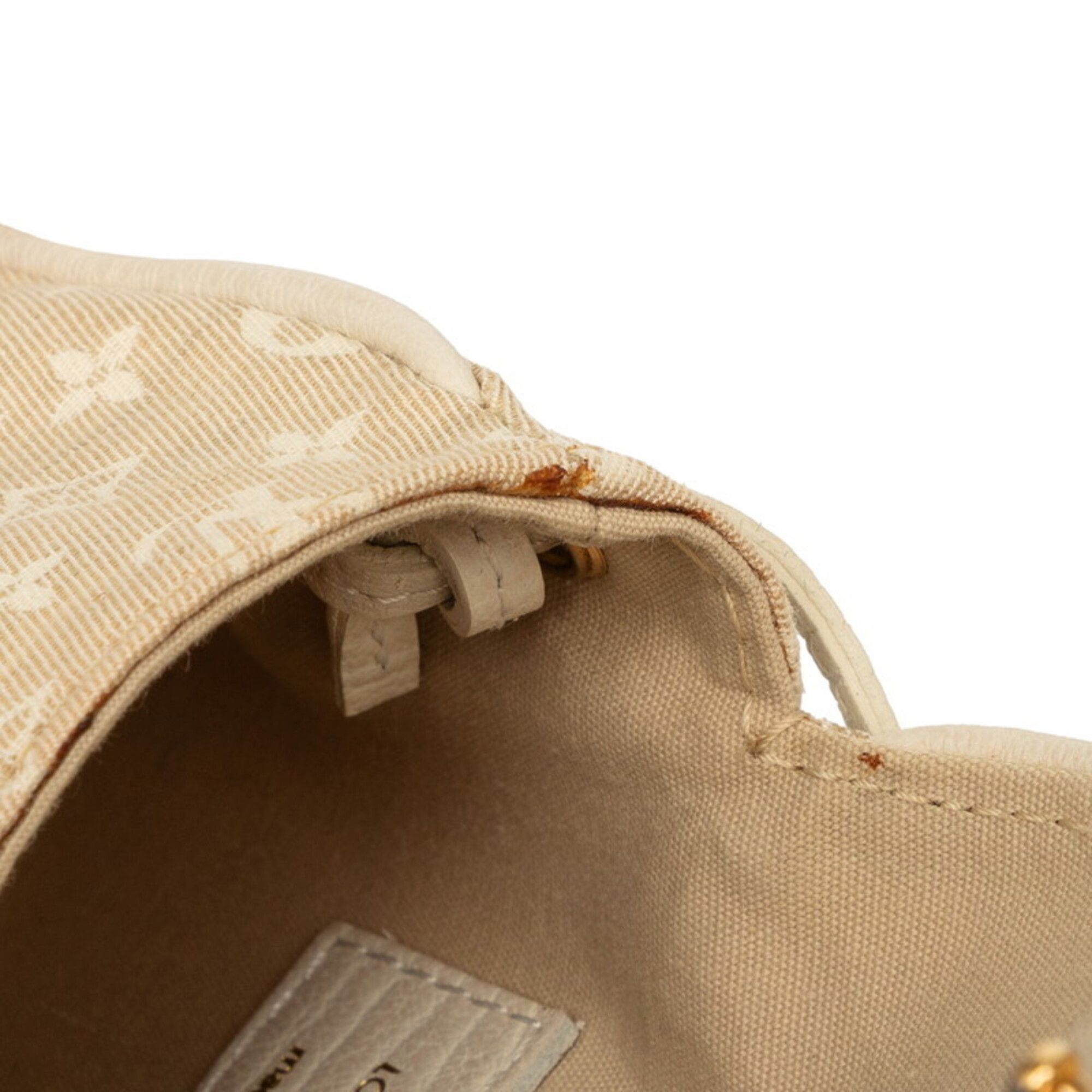 Canvas Leather Handbag Pochette Shoulder Bag (Pre-Owned) - Louis Vuitton - Modalova