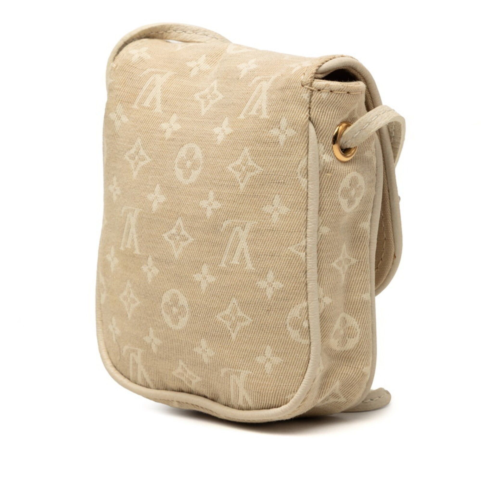 Canvas Leather Handbag Pochette Shoulder Bag (Pre-Owned) - Louis Vuitton - Modalova