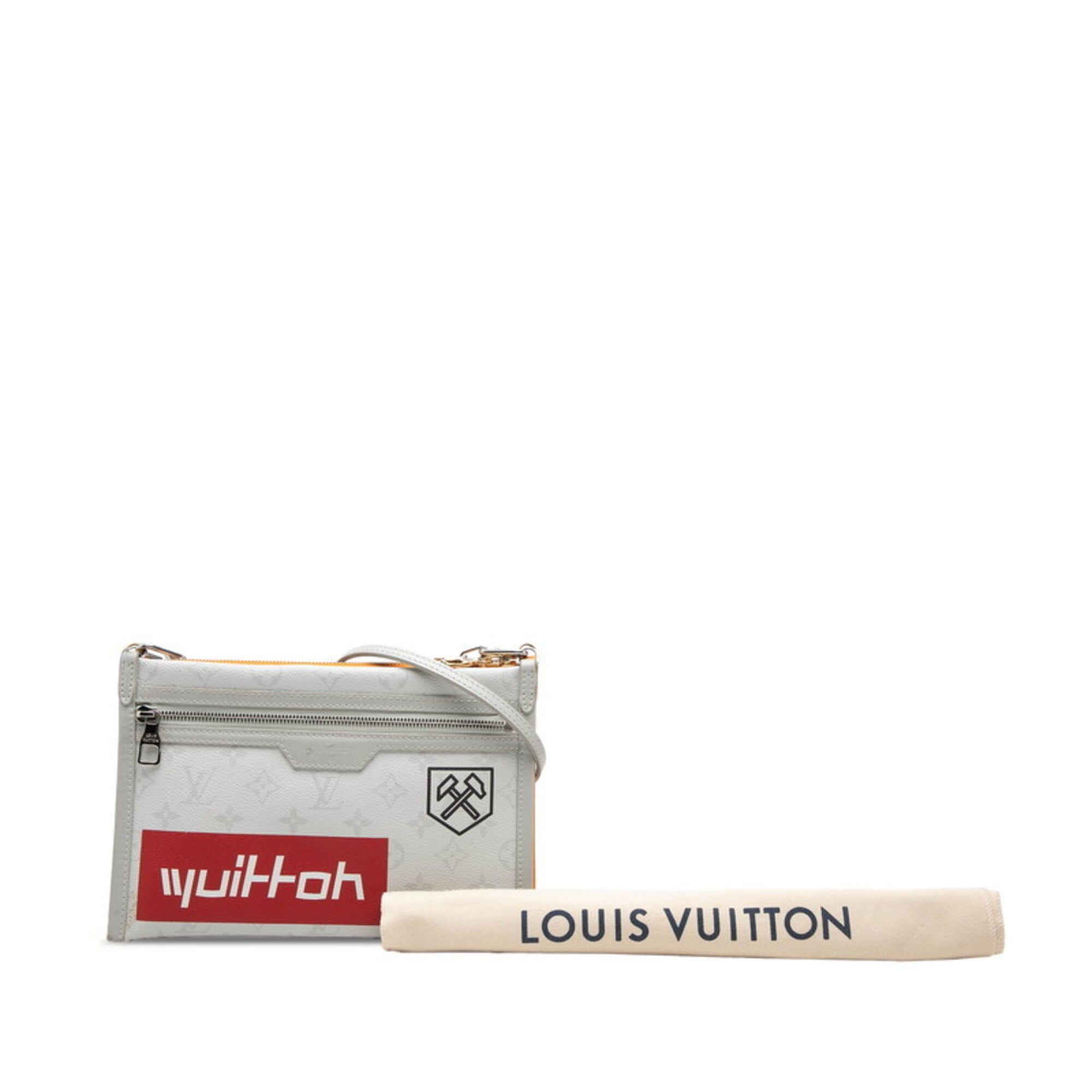 Monogram Pvc Canvas Shoulder Bag (Pre-Owned) - Louis Vuitton - Modalova