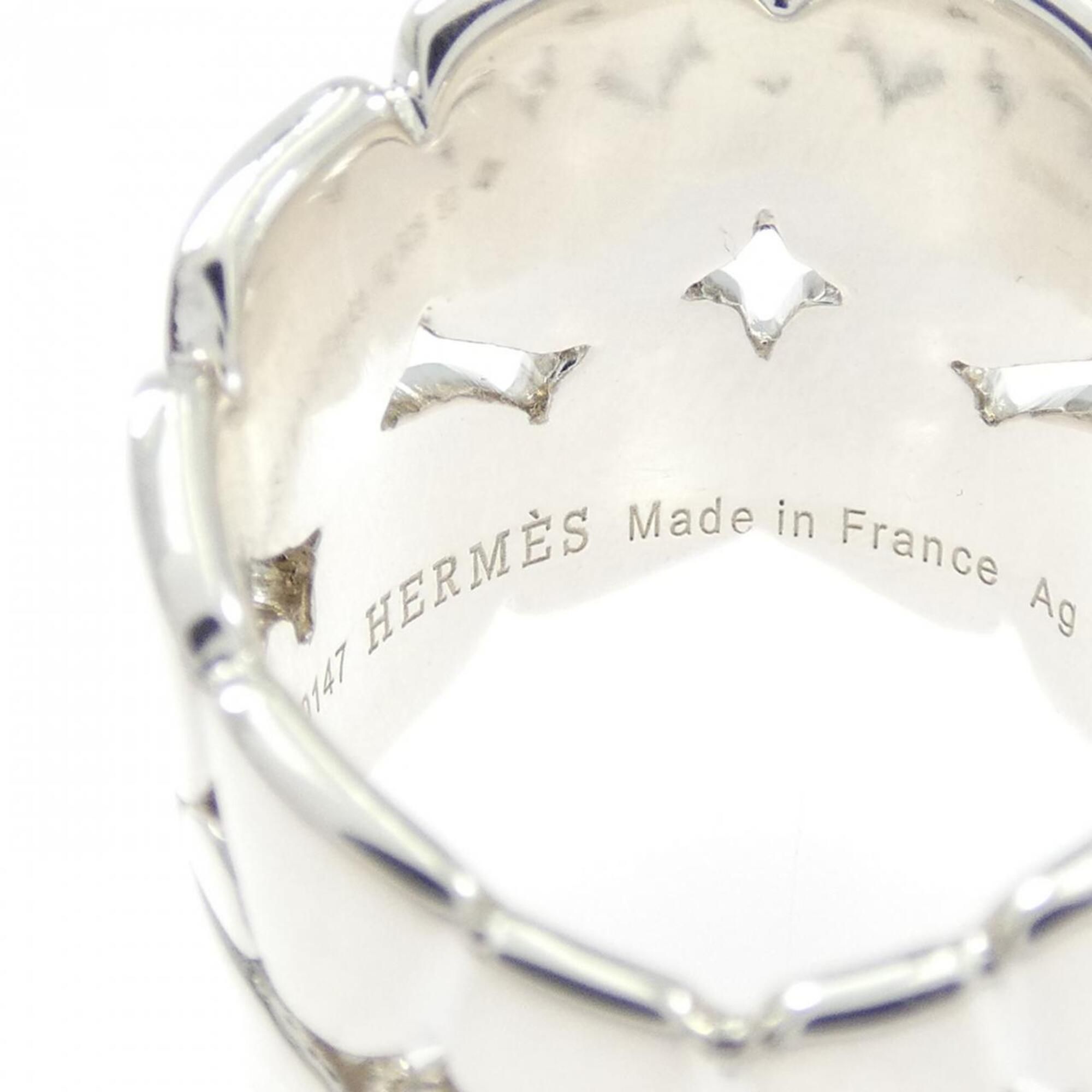 Silver 925 Band Ring (Pre-Owned) - Hermes - Modalova