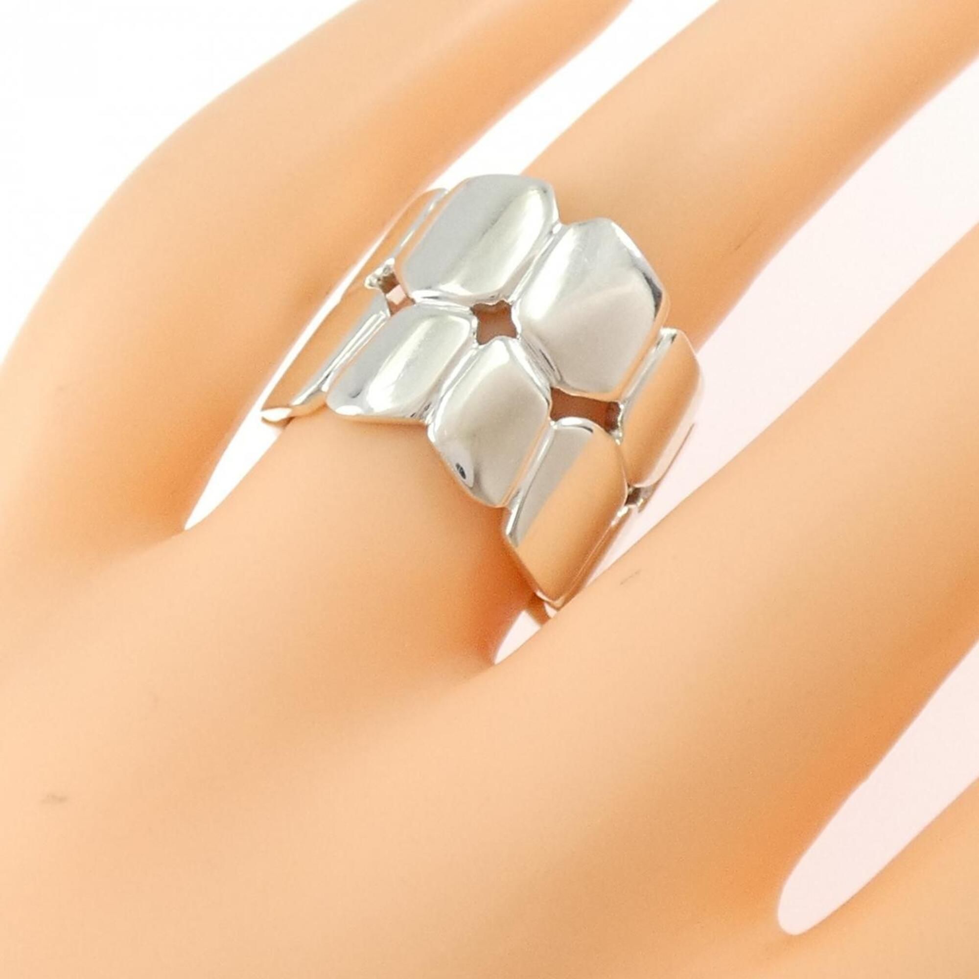 Silver 925 Band Ring (Pre-Owned) - Hermes - Modalova