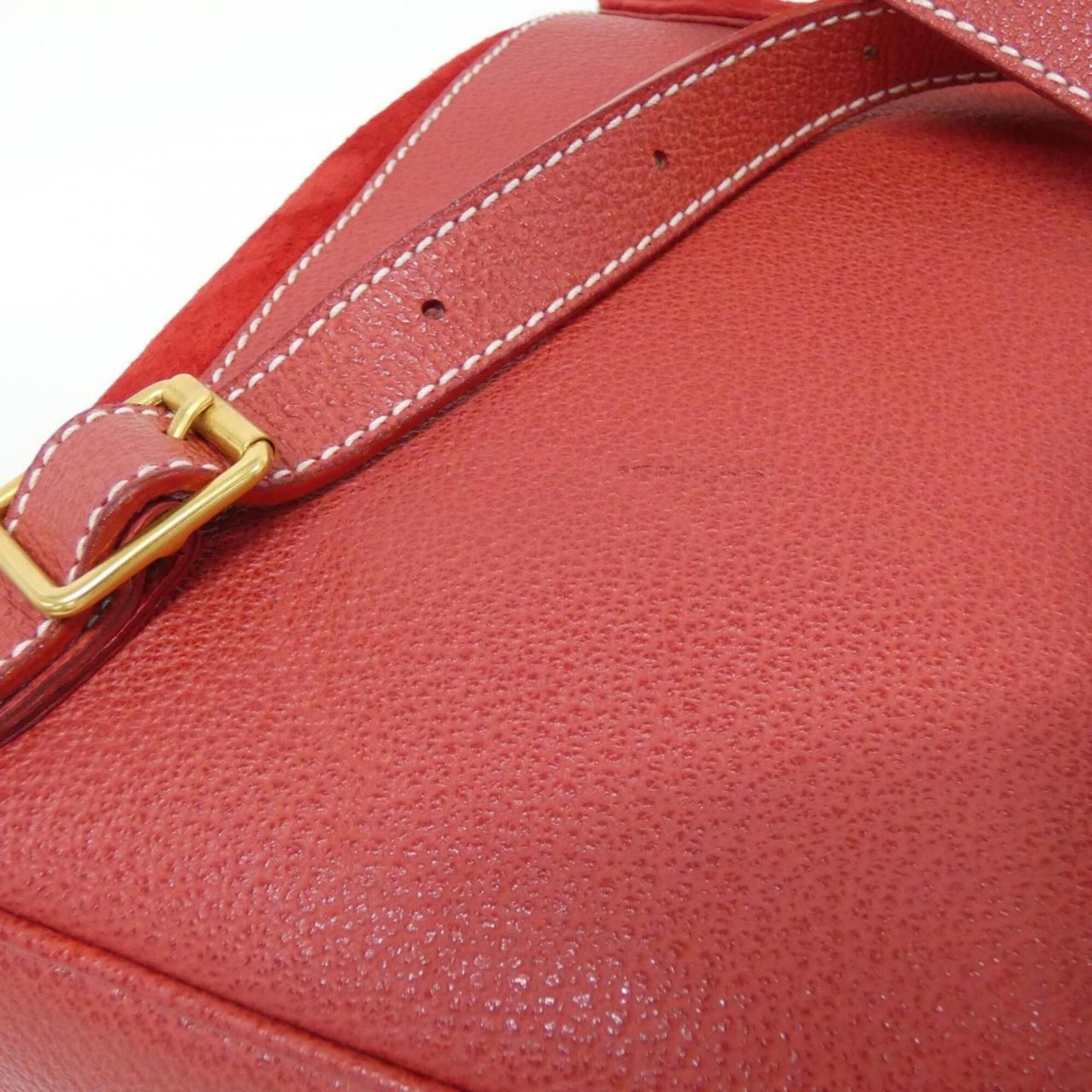 Suede Leather Backpack (Pre-Owned) - Gucci - Modalova