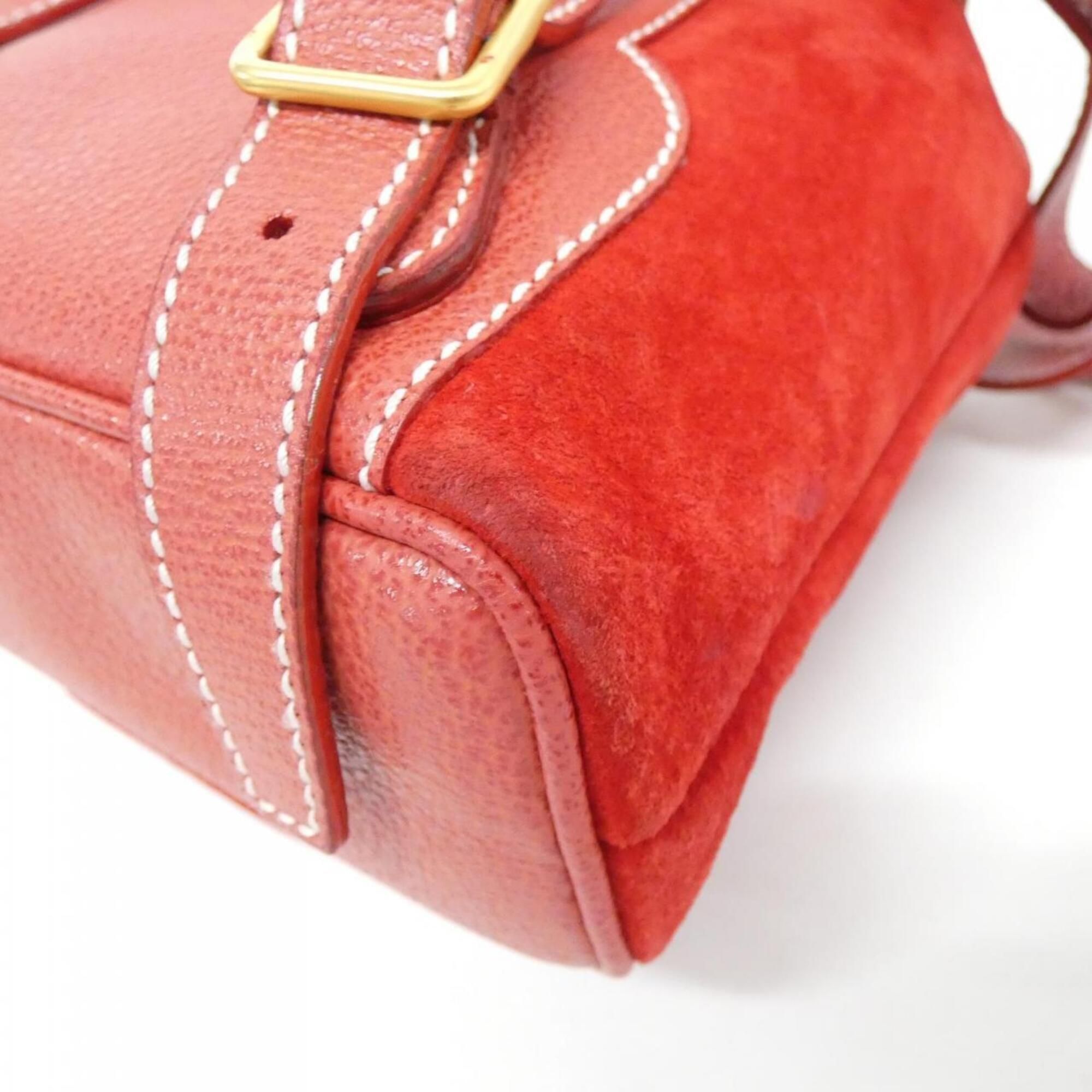 Suede Leather Backpack (Pre-Owned) - Gucci - Modalova