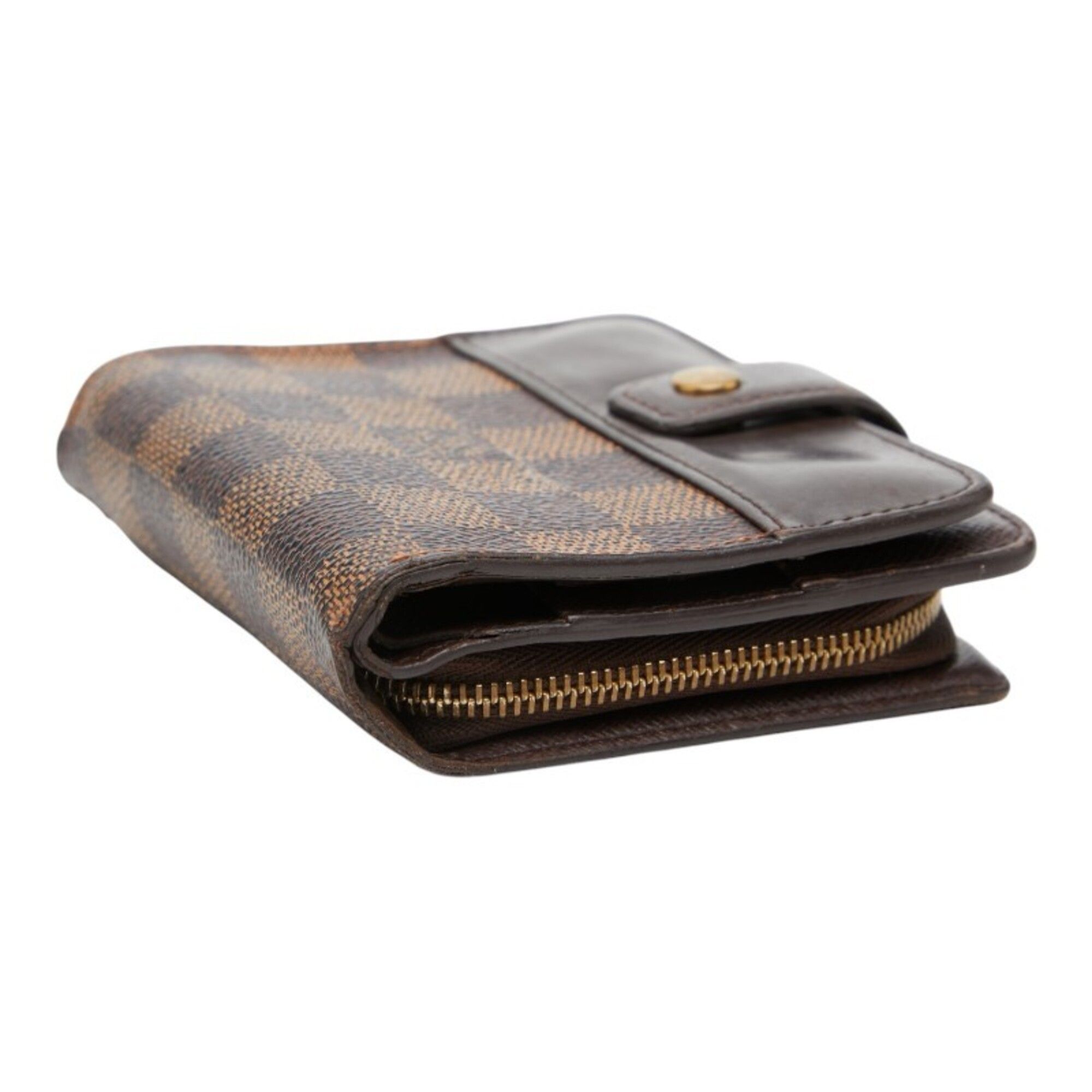 Damier Pvc Leather Wallet (Bi-Fold) (Pre-Owned) - Louis Vuitton - Modalova