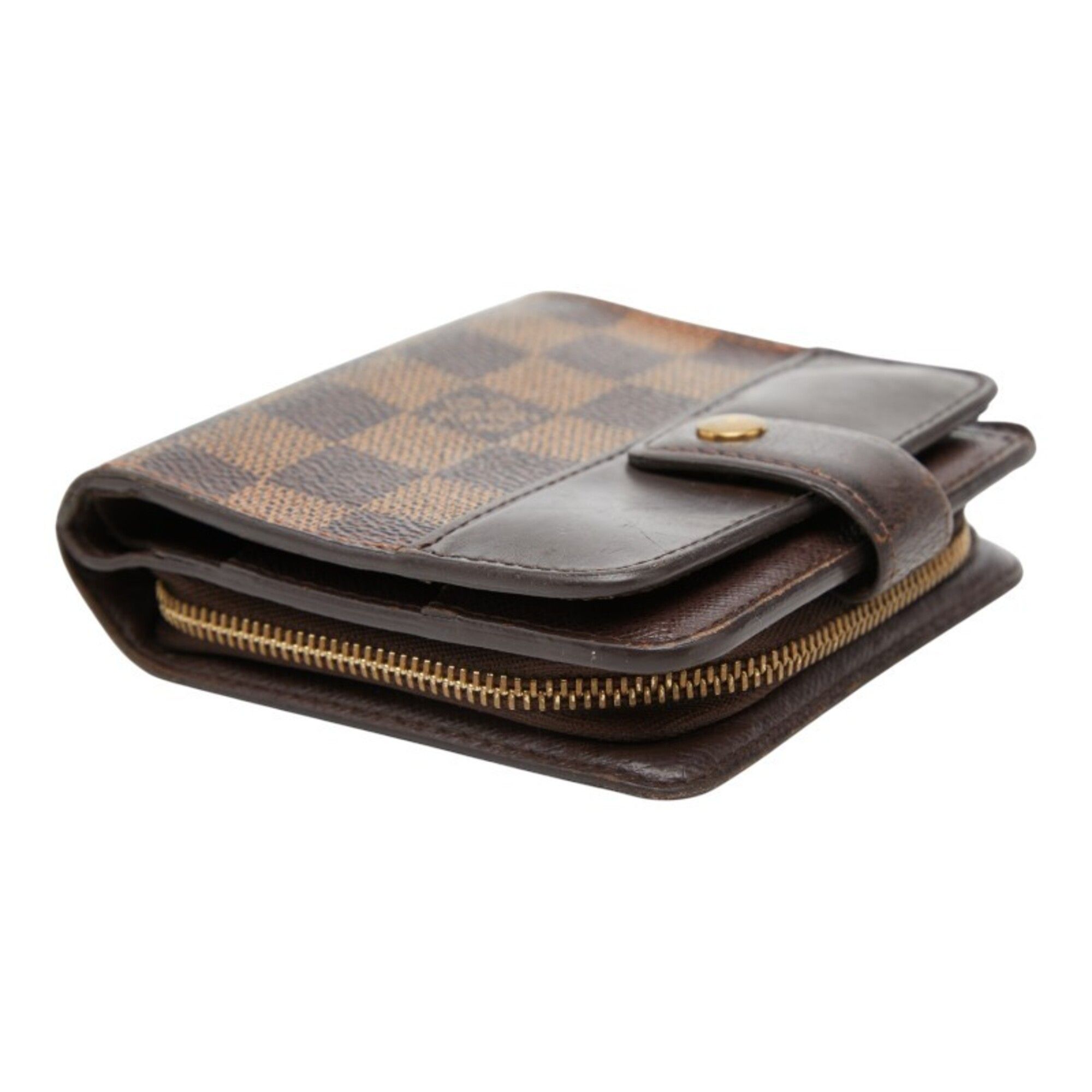 Damier Pvc Leather Wallet (Bi-Fold) (Pre-Owned) - Louis Vuitton - Modalova