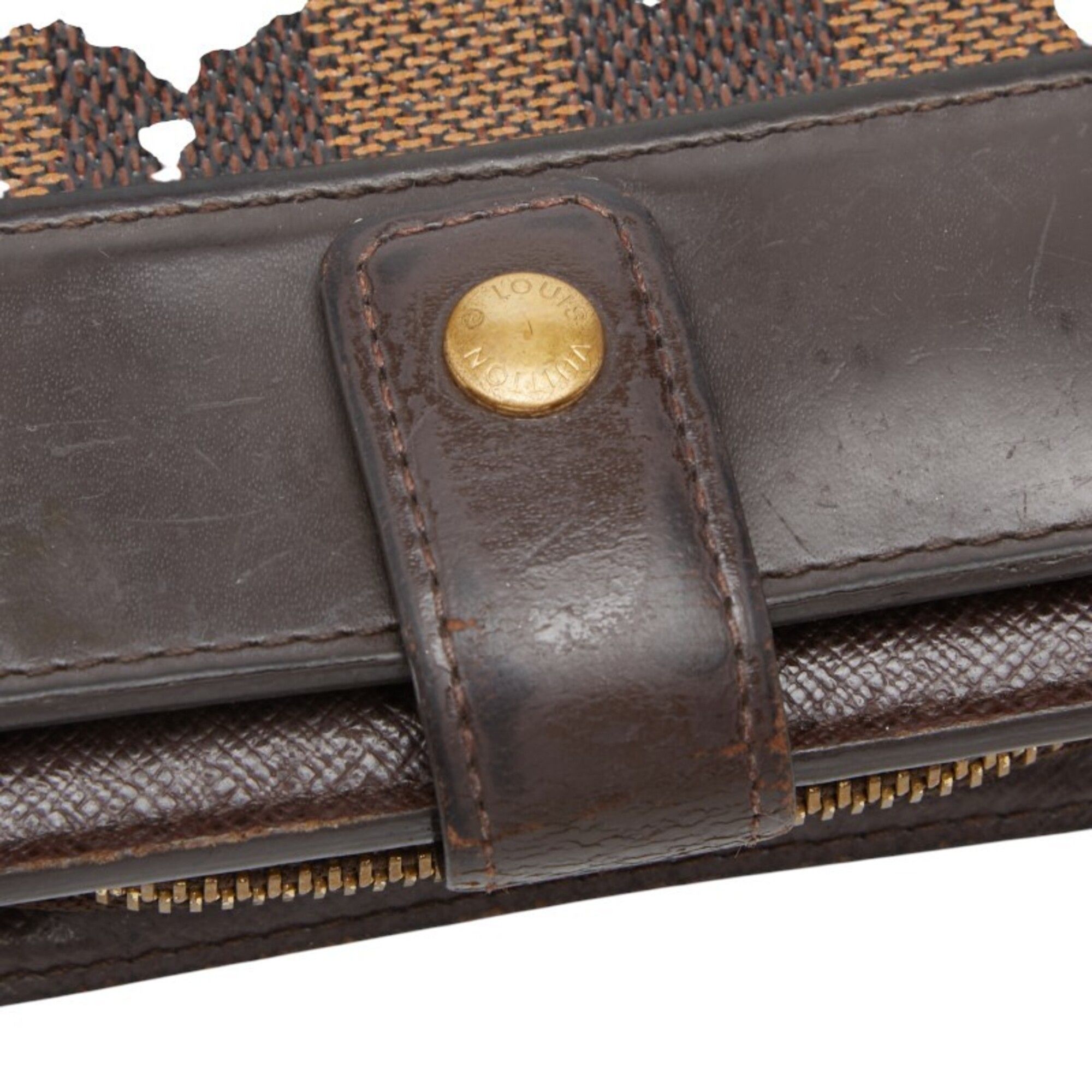Damier Pvc Leather Wallet (Bi-Fold) (Pre-Owned) - Louis Vuitton - Modalova