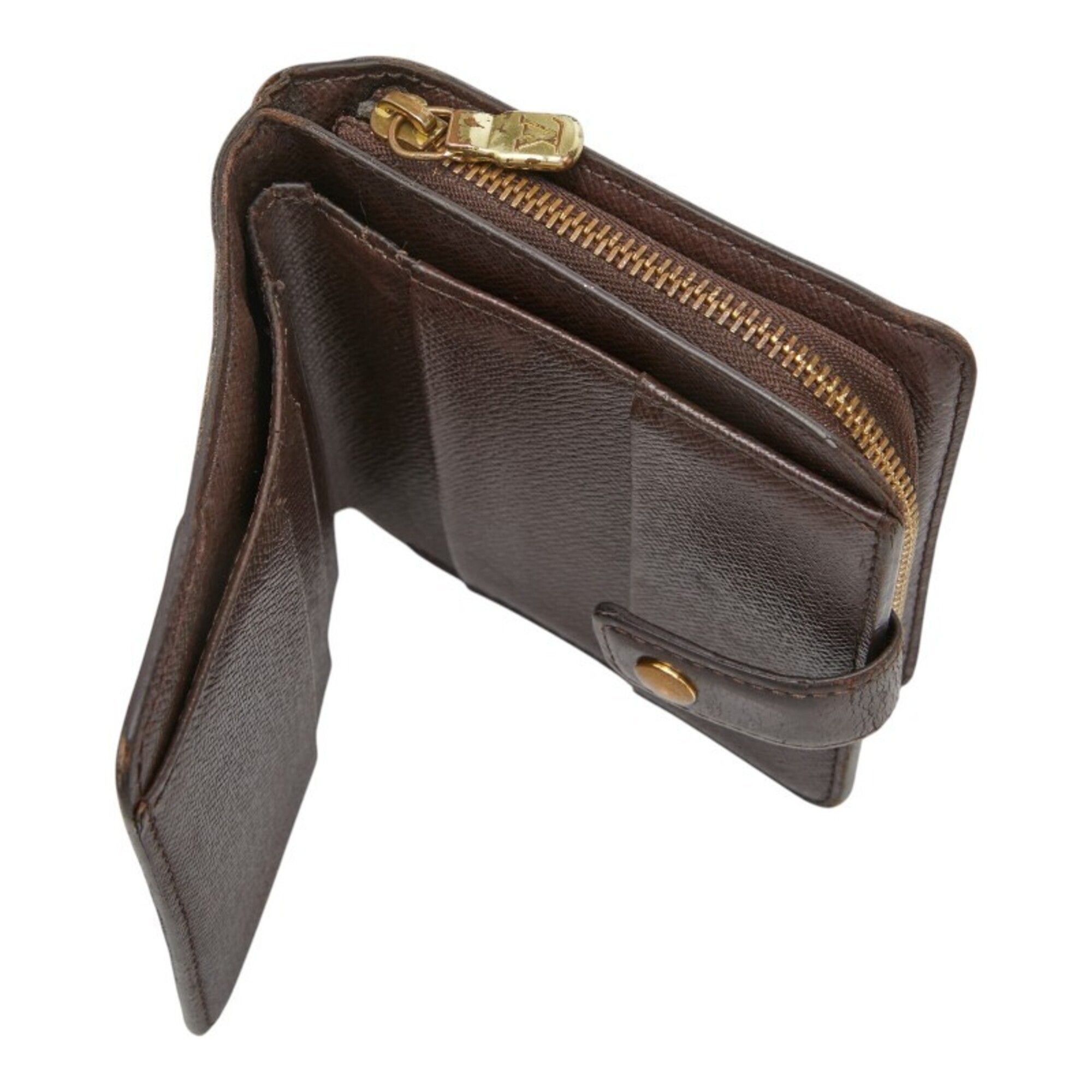 Damier Pvc Leather Wallet (Bi-Fold) (Pre-Owned) - Louis Vuitton - Modalova