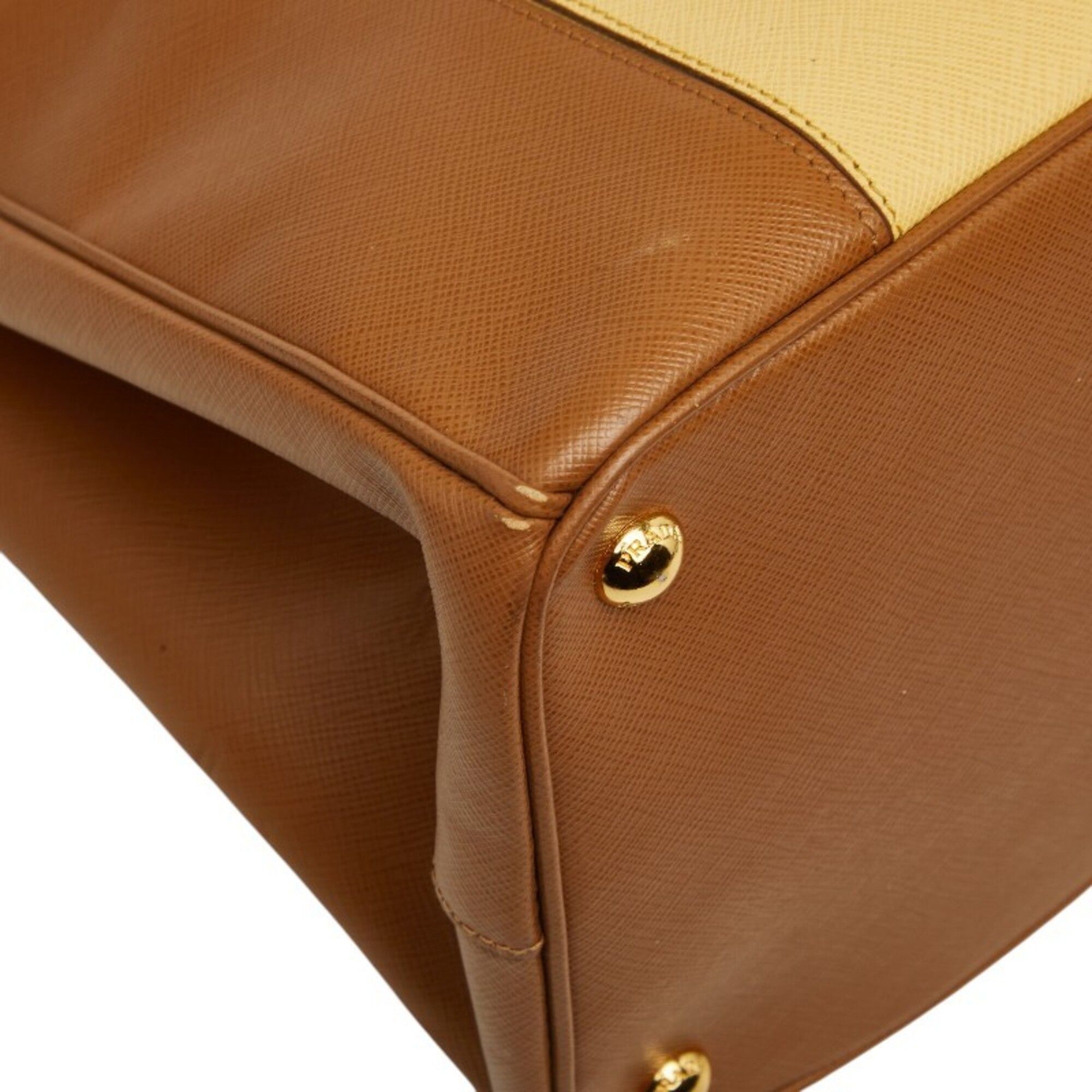 Leather Handbag Tote Bag (Pre-Owned) - Prada - Modalova
