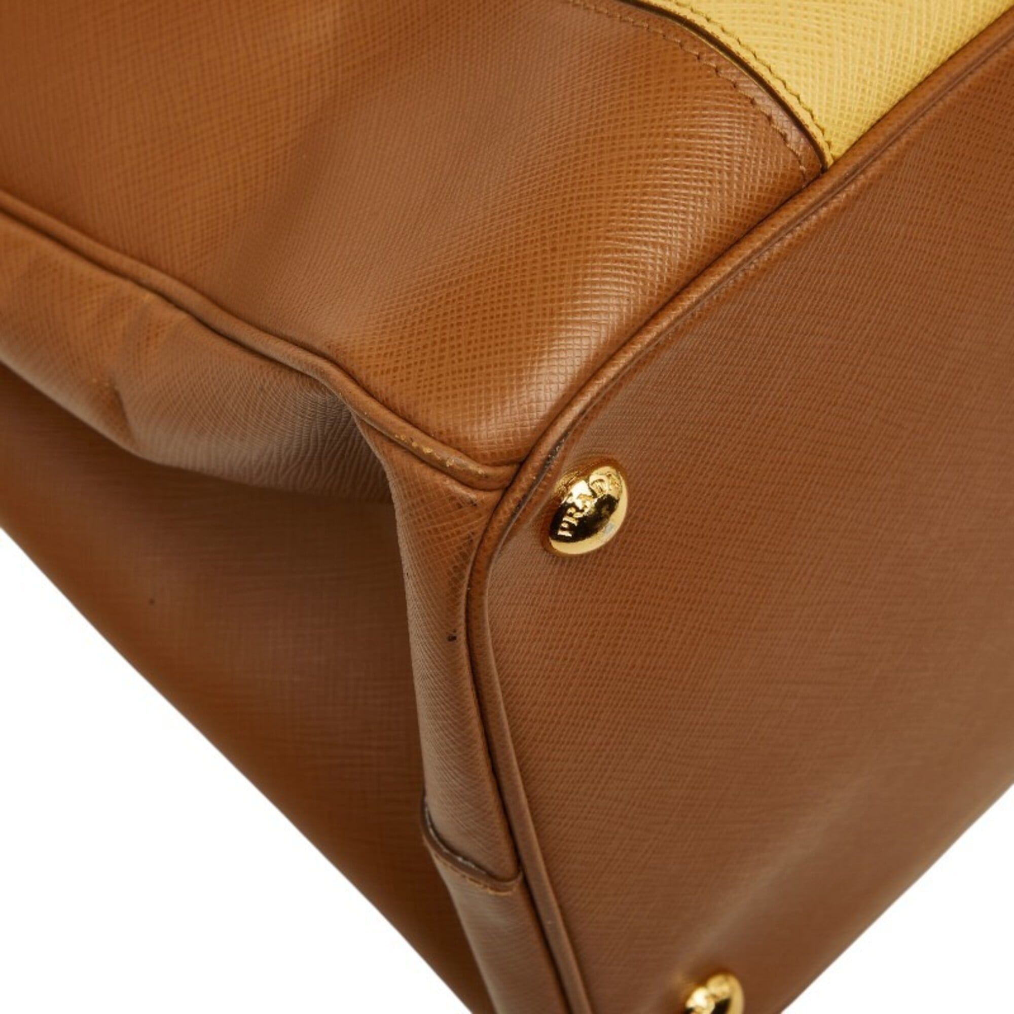Leather Handbag Tote Bag (Pre-Owned) - Prada - Modalova