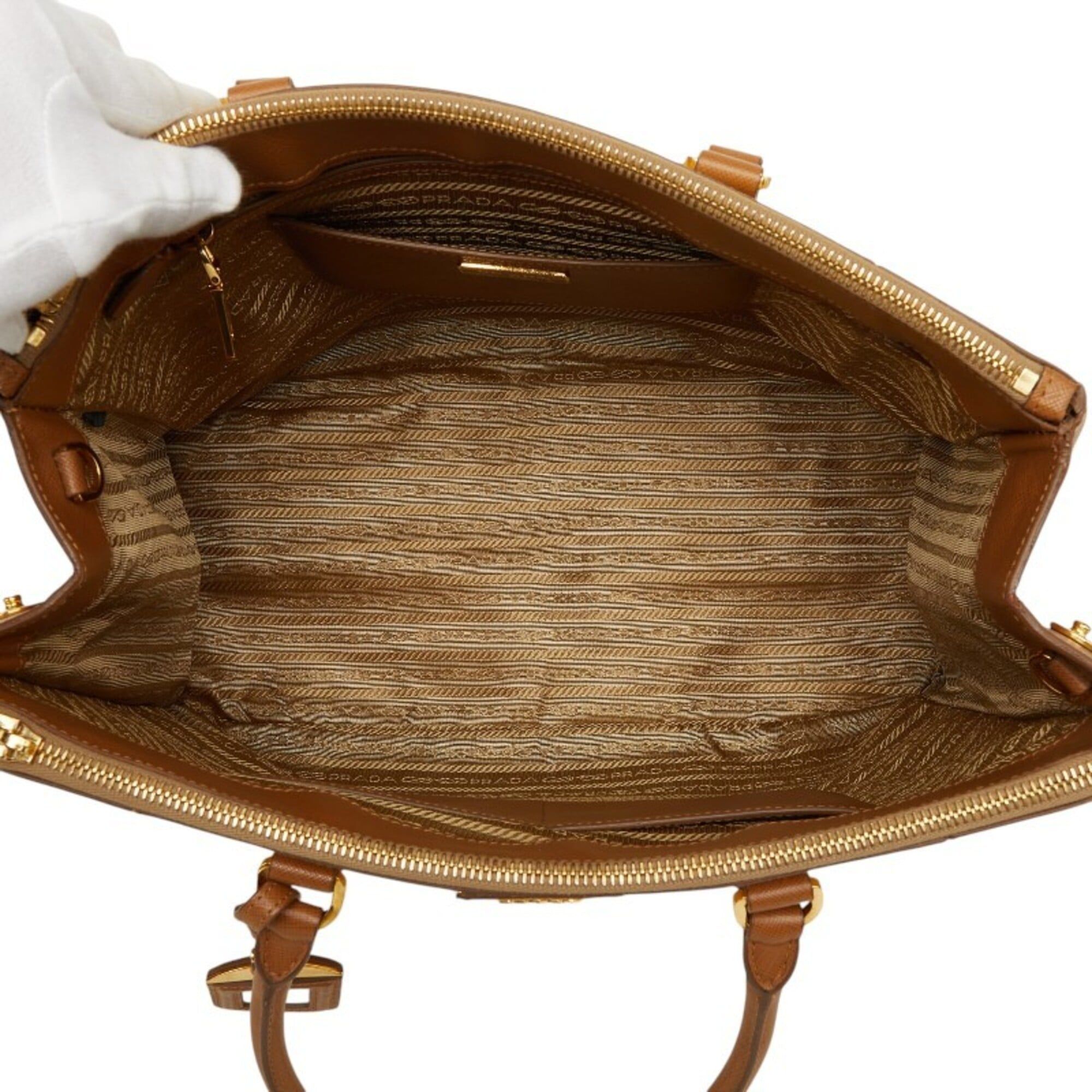Leather Handbag Tote Bag (Pre-Owned) - Prada - Modalova