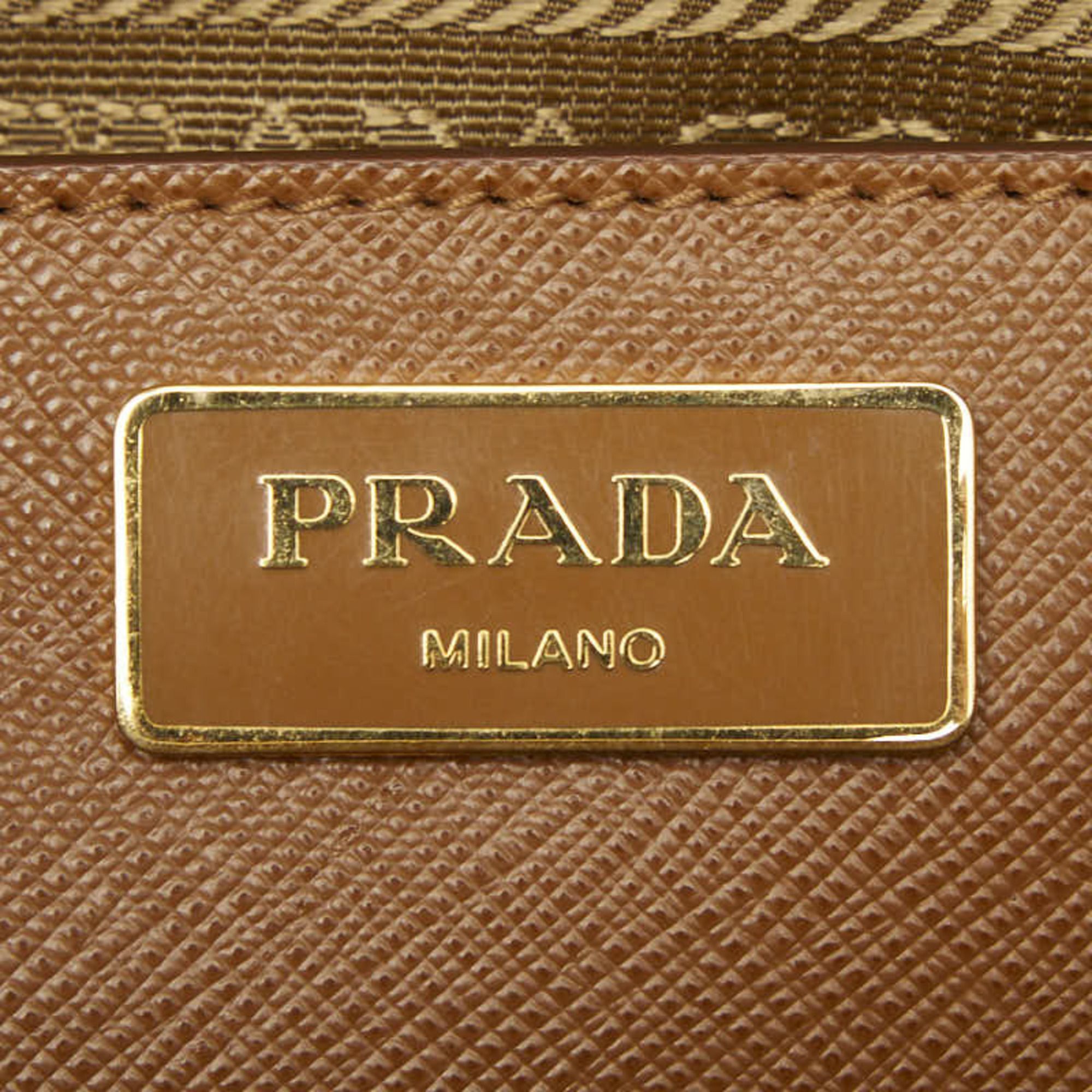 Leather Handbag Tote Bag (Pre-Owned) - Prada - Modalova