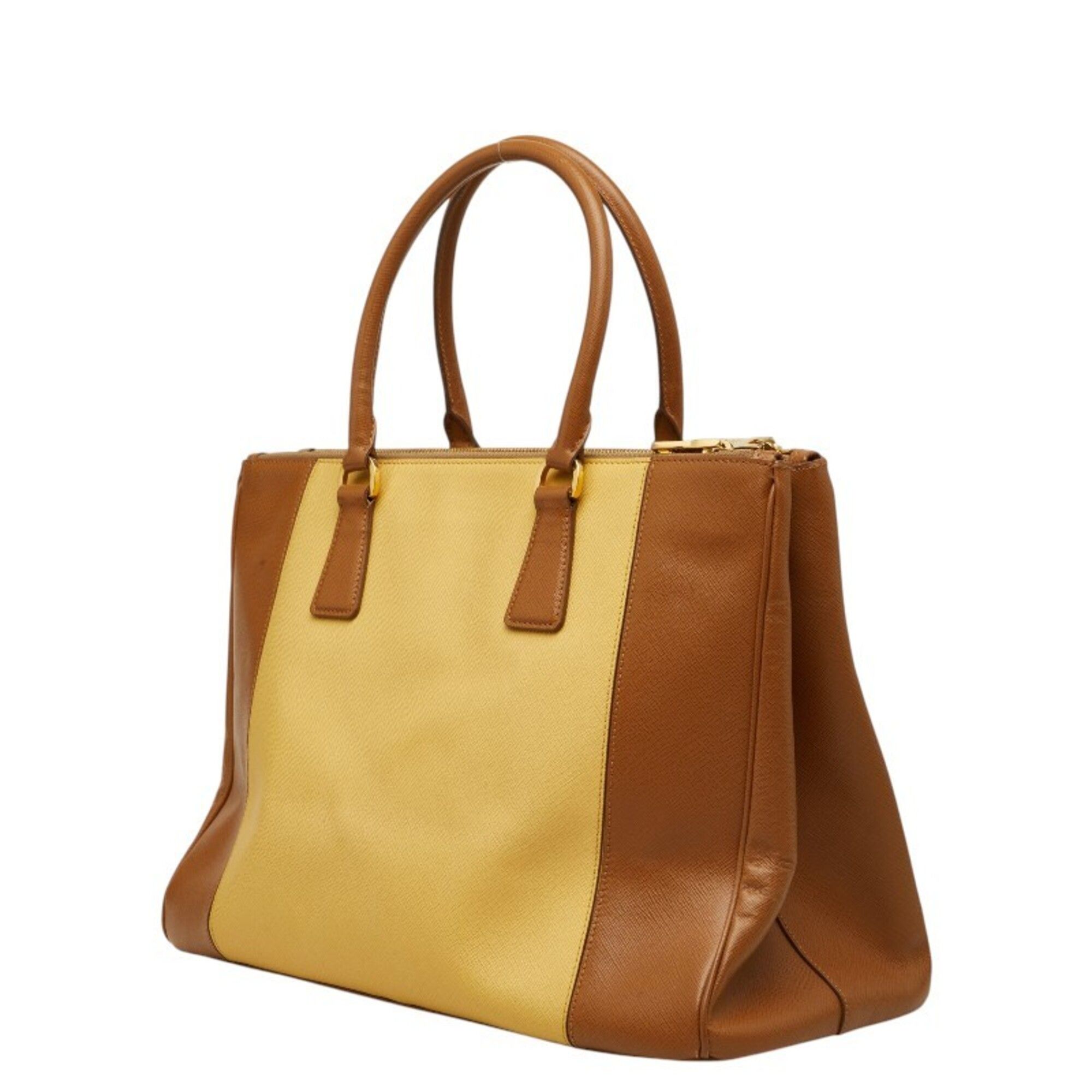 Leather Handbag Tote Bag (Pre-Owned) - Prada - Modalova
