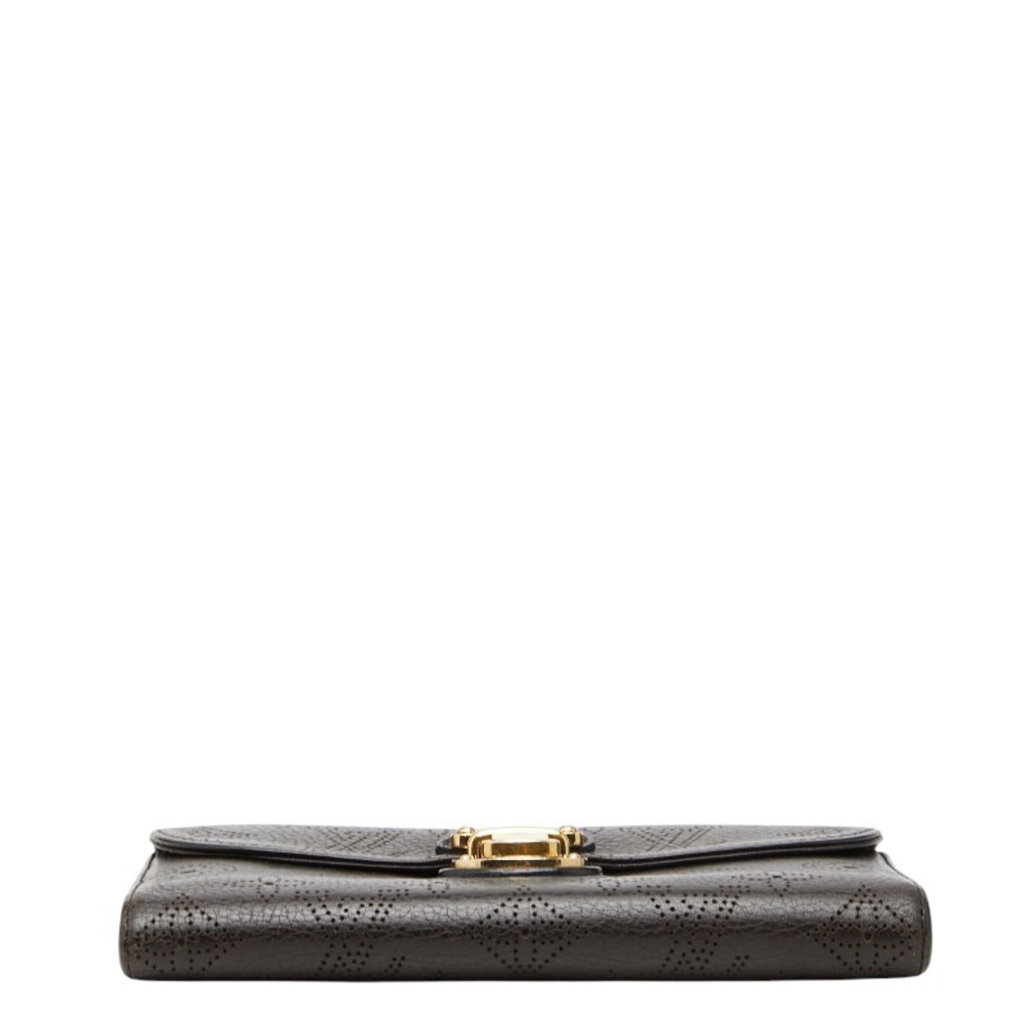Monogram Leather Long Wallet (Tri-Fold) (Pre-Owned) - Louis Vuitton - Modalova