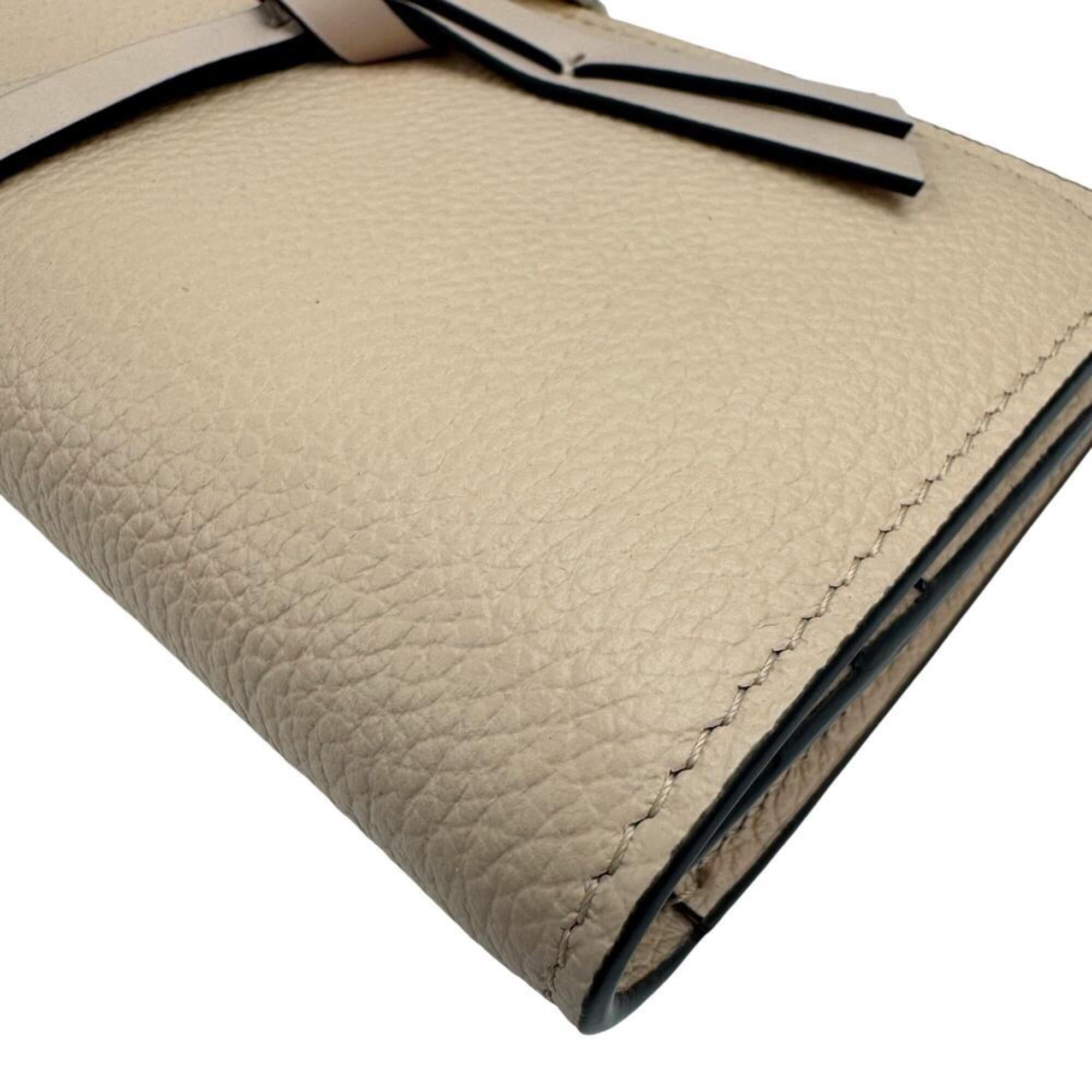 Leather Long Wallet (Bi-Fold) (Pre-Owned) - Chloé - Modalova