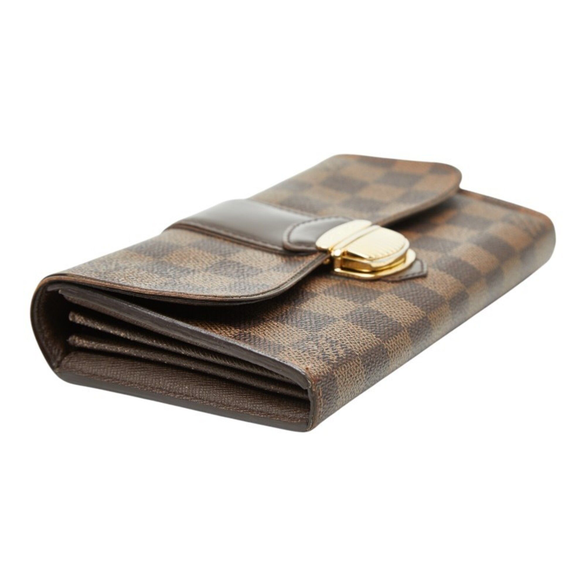 Pvc Leather Long Wallet (Bi-Fold) (Pre-Owned) - Louis Vuitton - Modalova