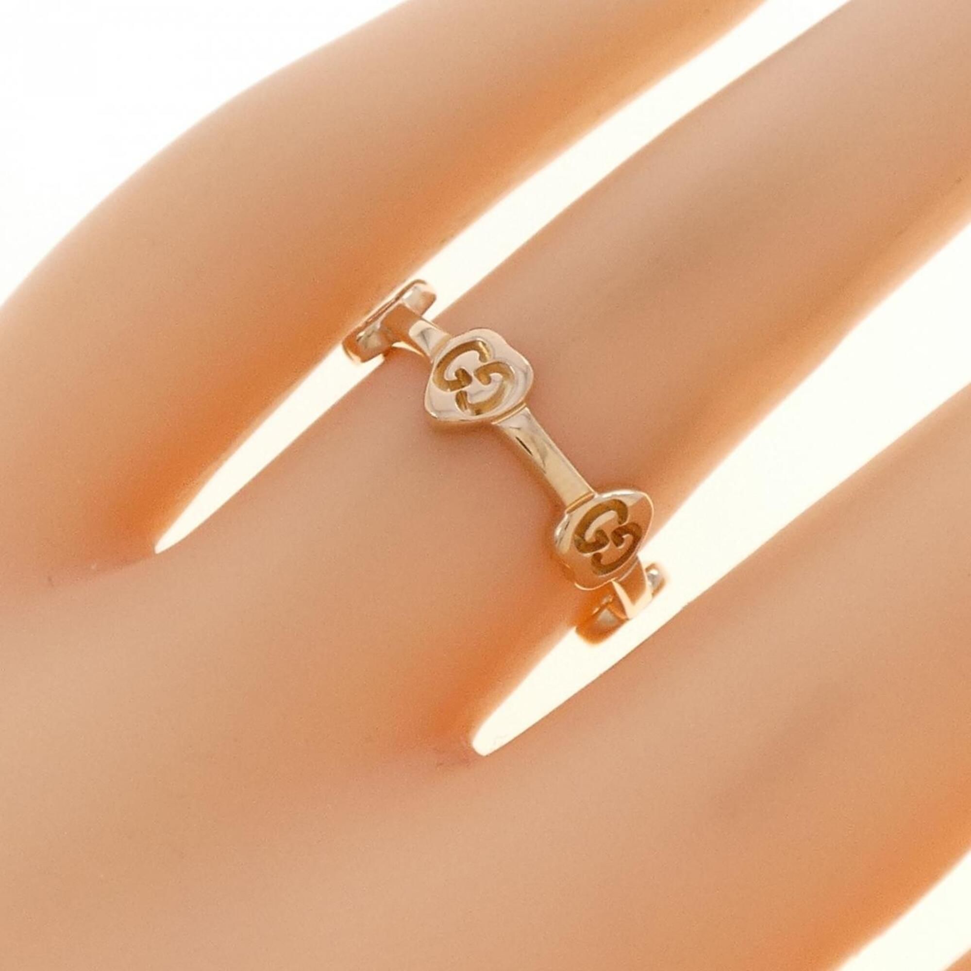 Pink Gold (18K) Band Ring (Pre-Owned) - Gucci - Modalova