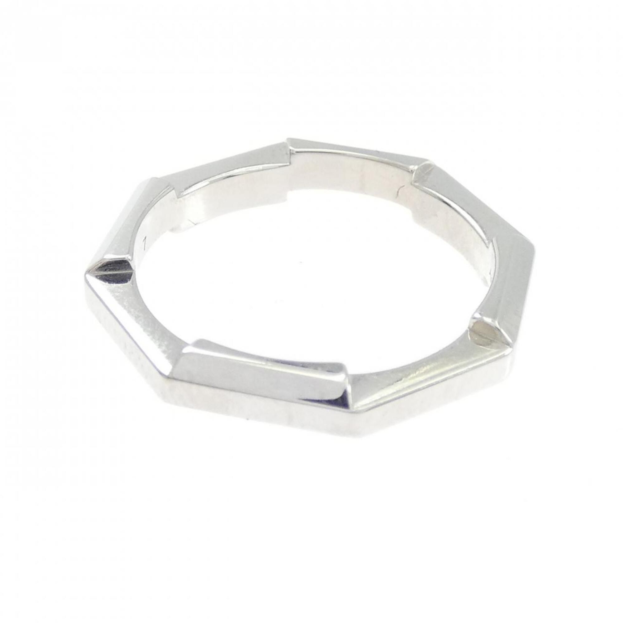 White Gold (18K) Band Ring (Pre-Owned) - Gucci - Modalova