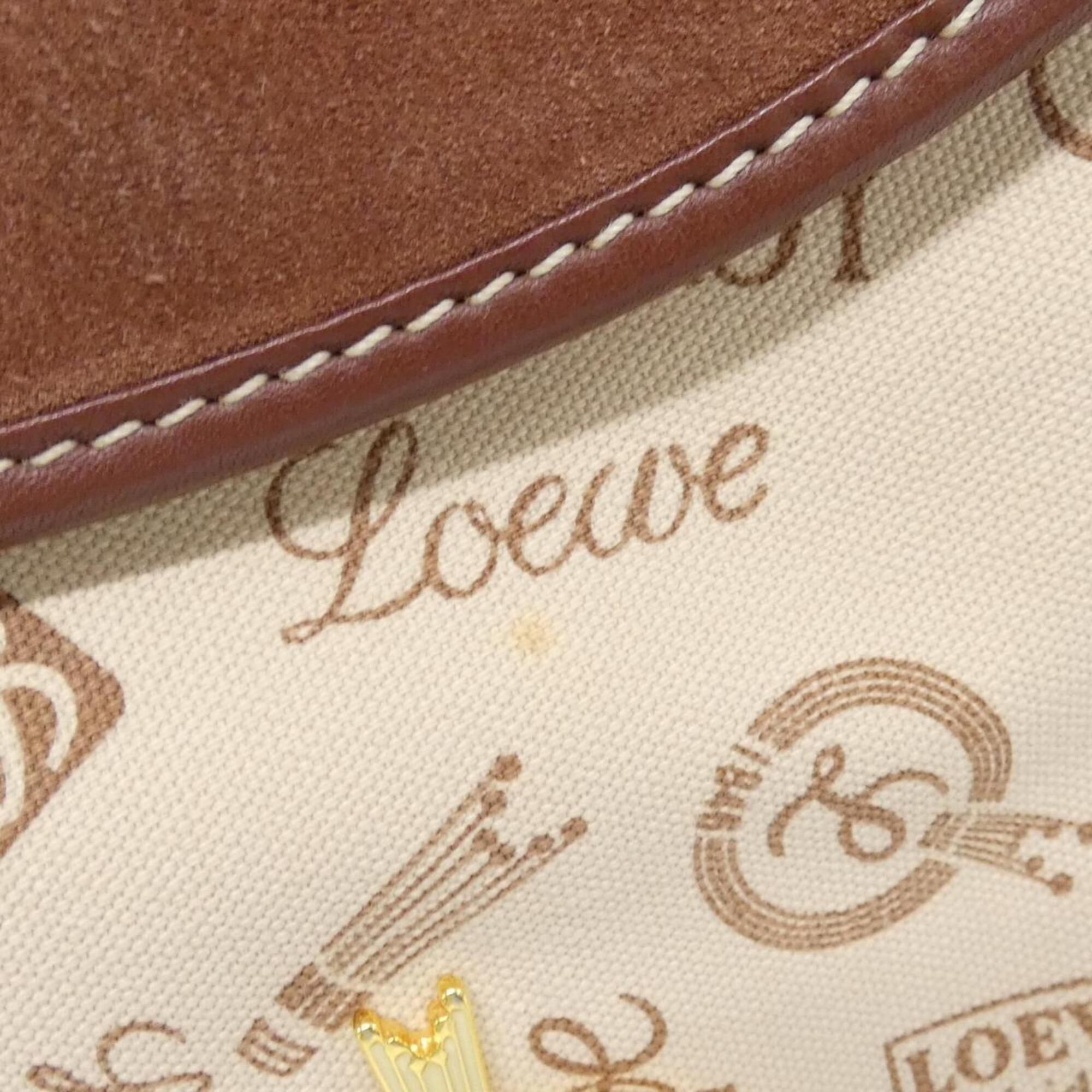 Canvas Shoulder Bag (Pre-Owned) - Loewe - Modalova