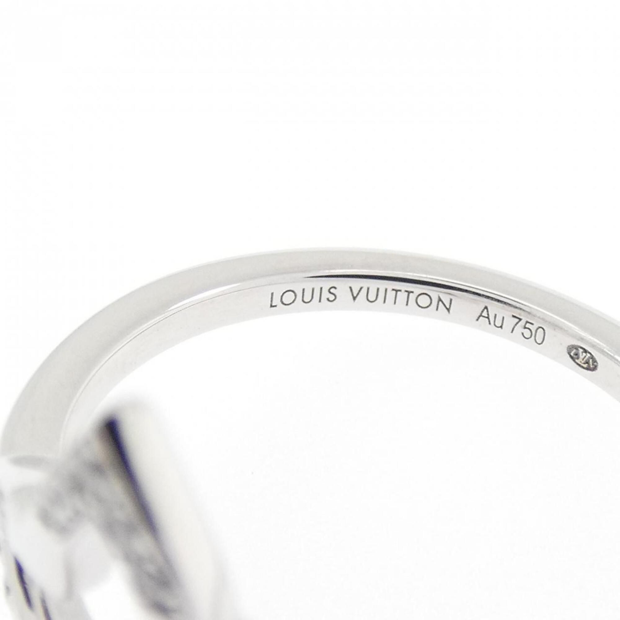 White Gold (18K) Band Ring (Pre-Owned) - Louis Vuitton - Modalova