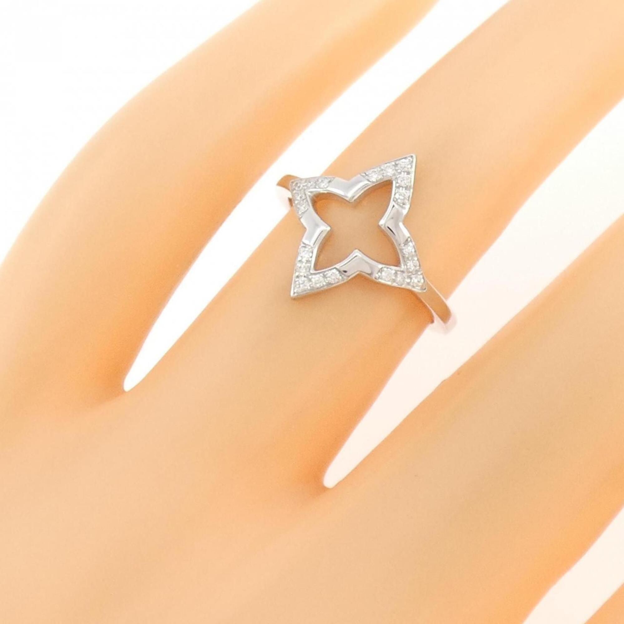 White Gold (18K) Band Ring (Pre-Owned) - Louis Vuitton - Modalova