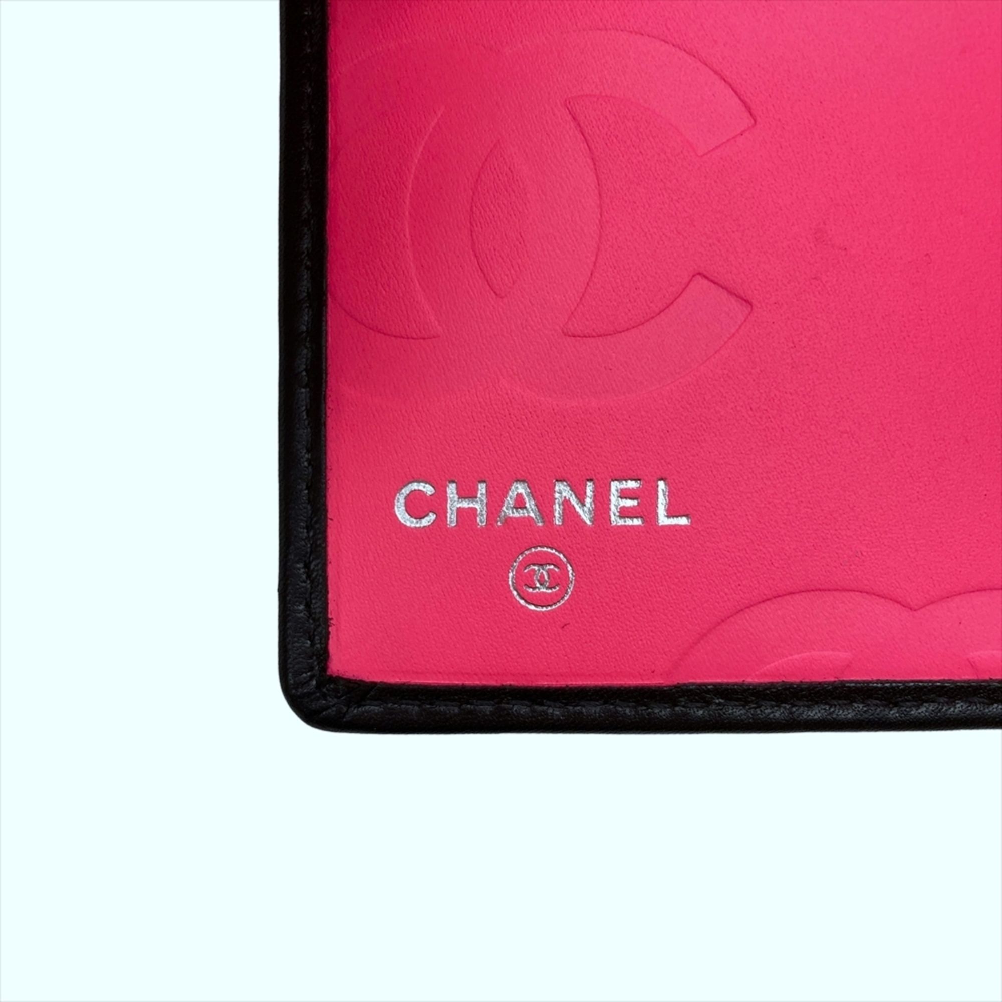 Leather Long Wallet (Bi-Fold) (Pre-Owned) - Chanel - Modalova