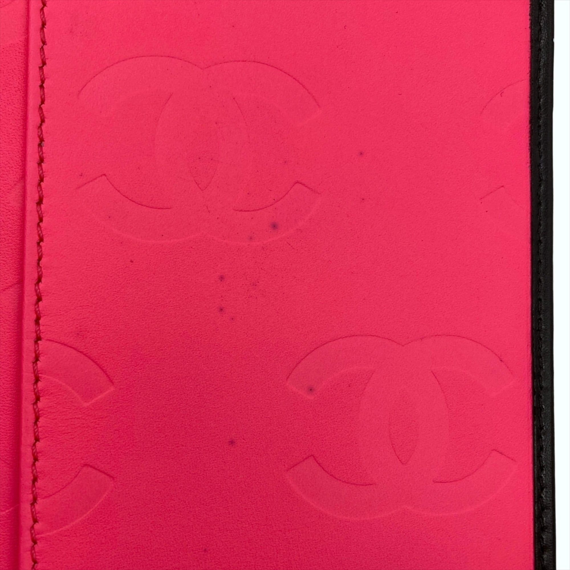 Leather Long Wallet (Bi-Fold) (Pre-Owned) - Chanel - Modalova