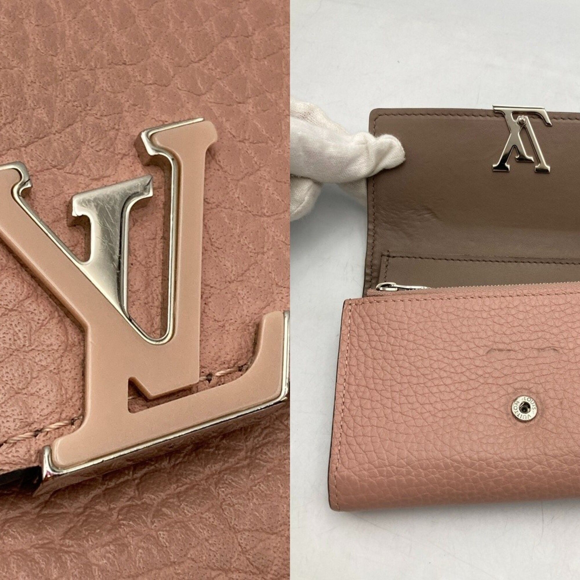 Leather Wallet (Tri-Fold) (Pre-Owned) - Louis Vuitton - Modalova