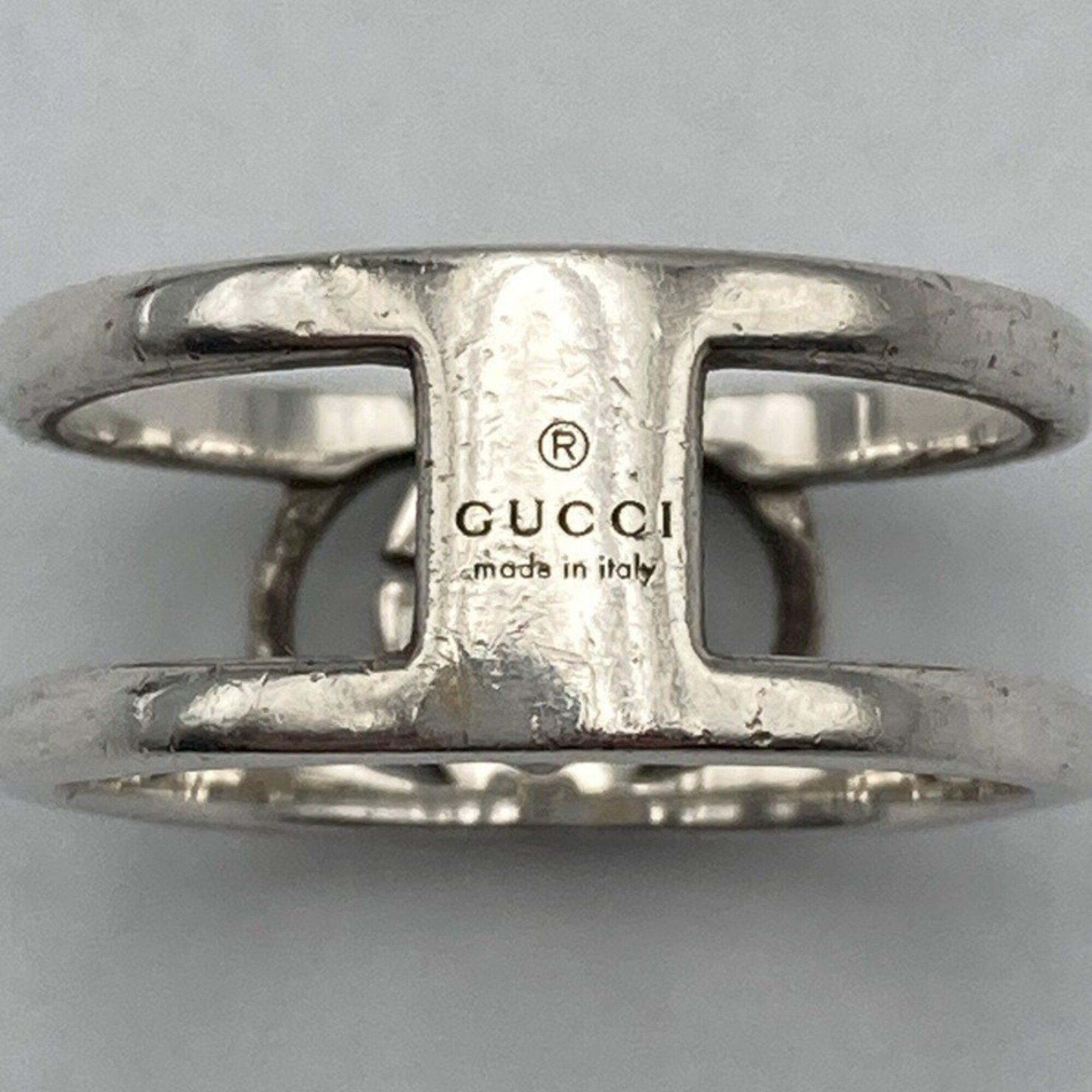 Silver 925 Band Ring (Pre-Owned) - Gucci - Modalova