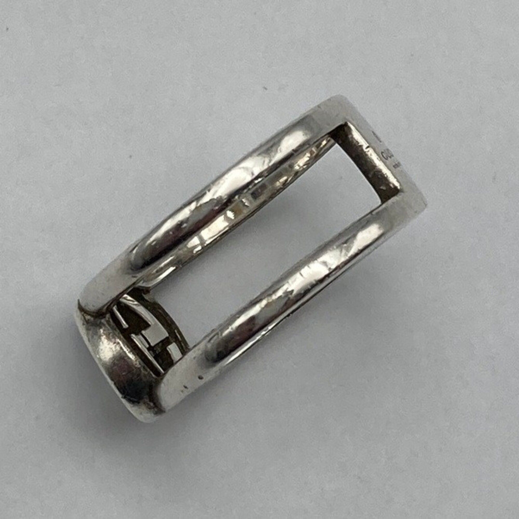 Silver 925 Band Ring (Pre-Owned) - Gucci - Modalova