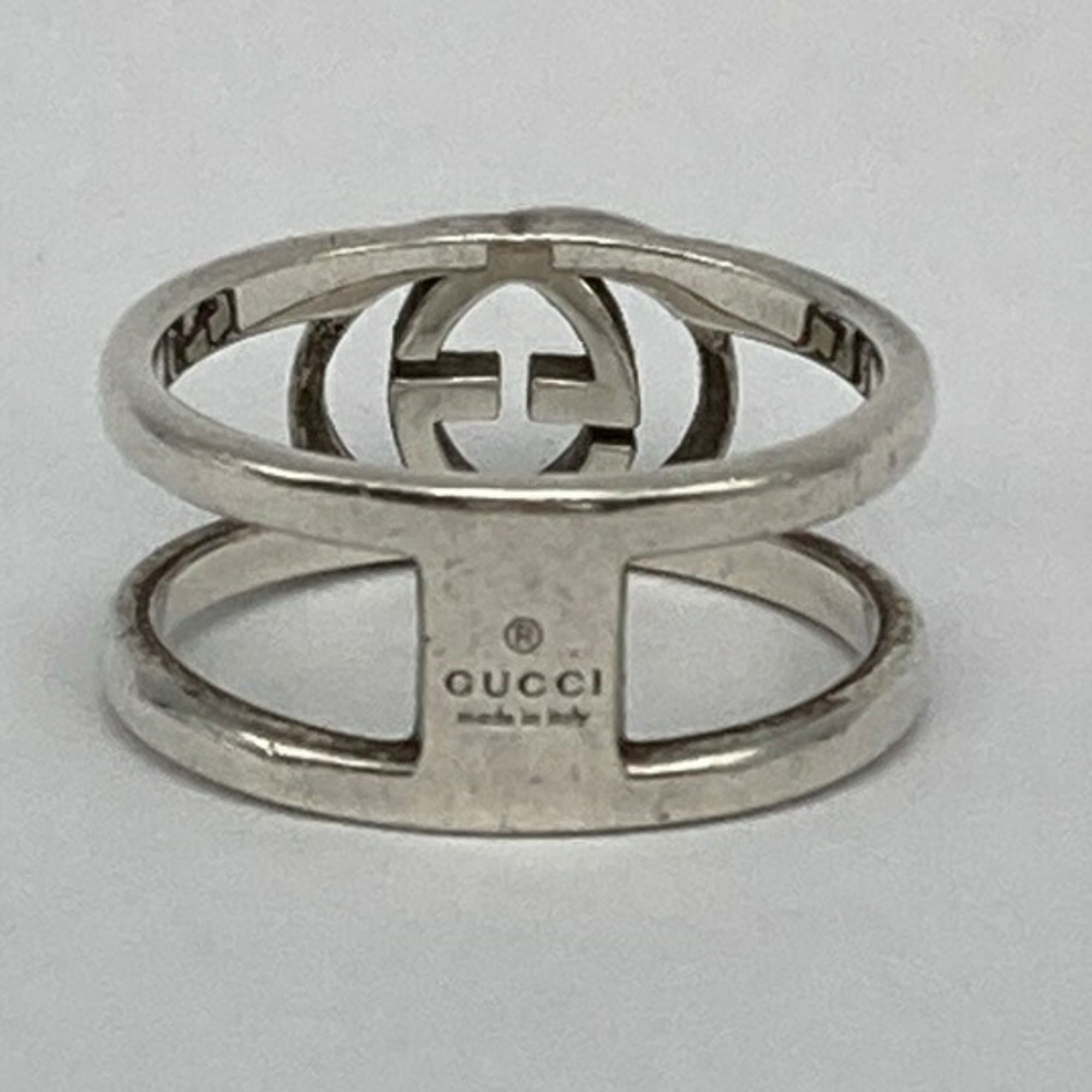 Silver 925 Band Ring (Pre-Owned) - Gucci - Modalova