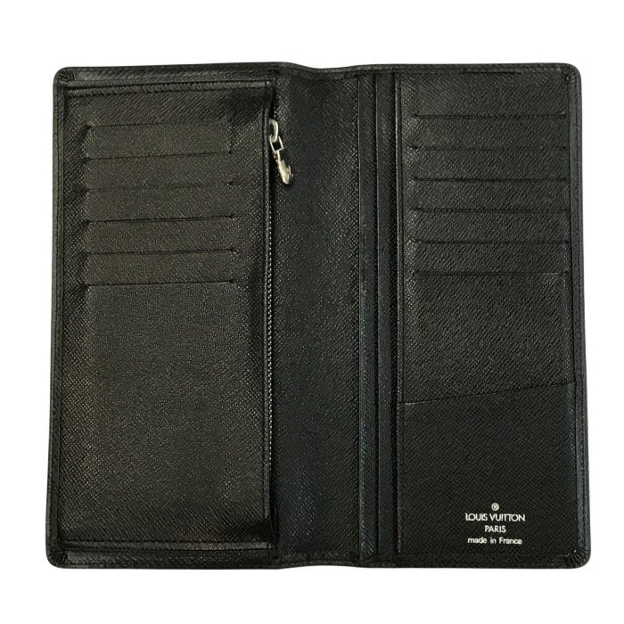 Taiga Leather Long Wallet (Bi-Fold) (Pre-Owned) - Louis Vuitton - Modalova