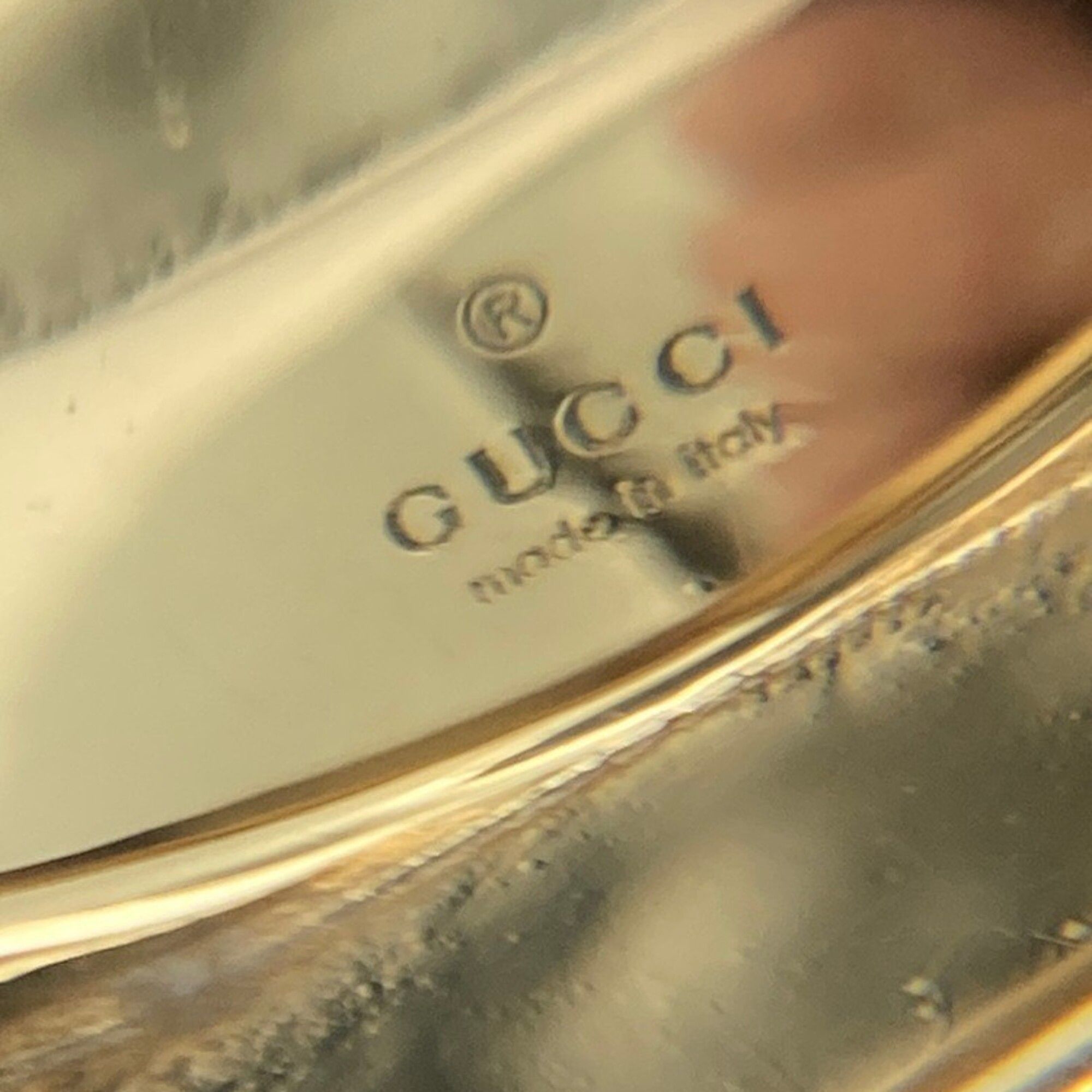 Metal Band Ring (Pre-Owned) - Gucci - Modalova