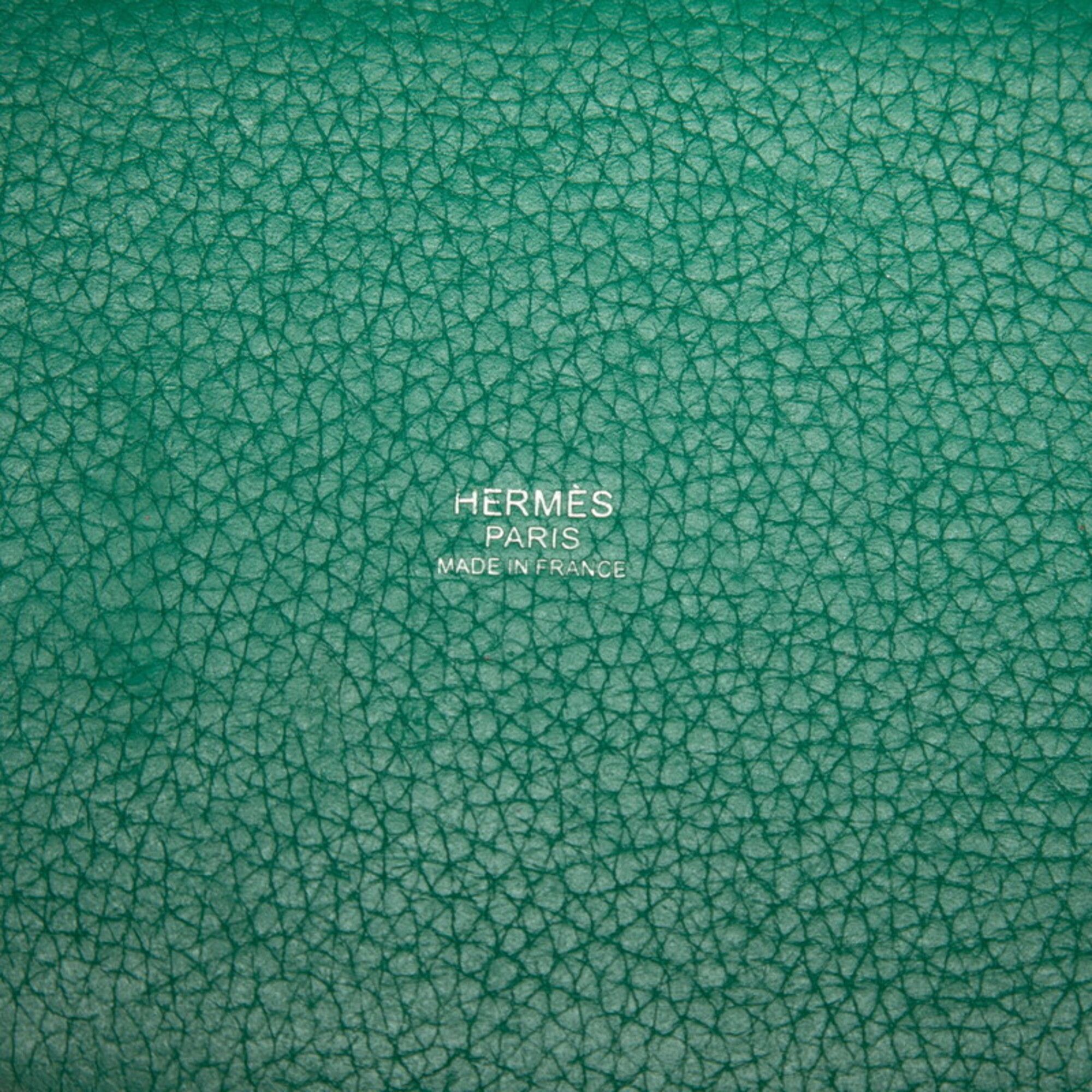 Taurillon Clemence Leather Handbag (Pre-Owned) - Hermes - Modalova