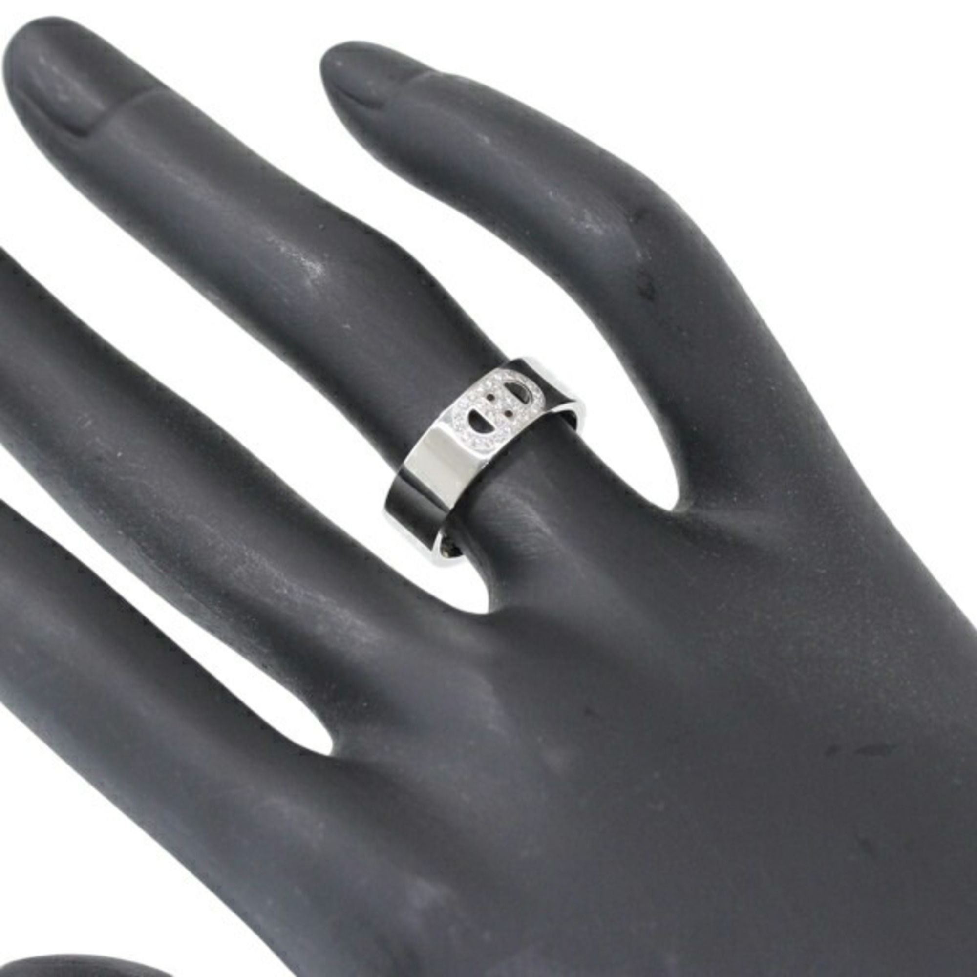 Chaine D'ancre Band Ring (Pre-Owned) - Hermes - Modalova